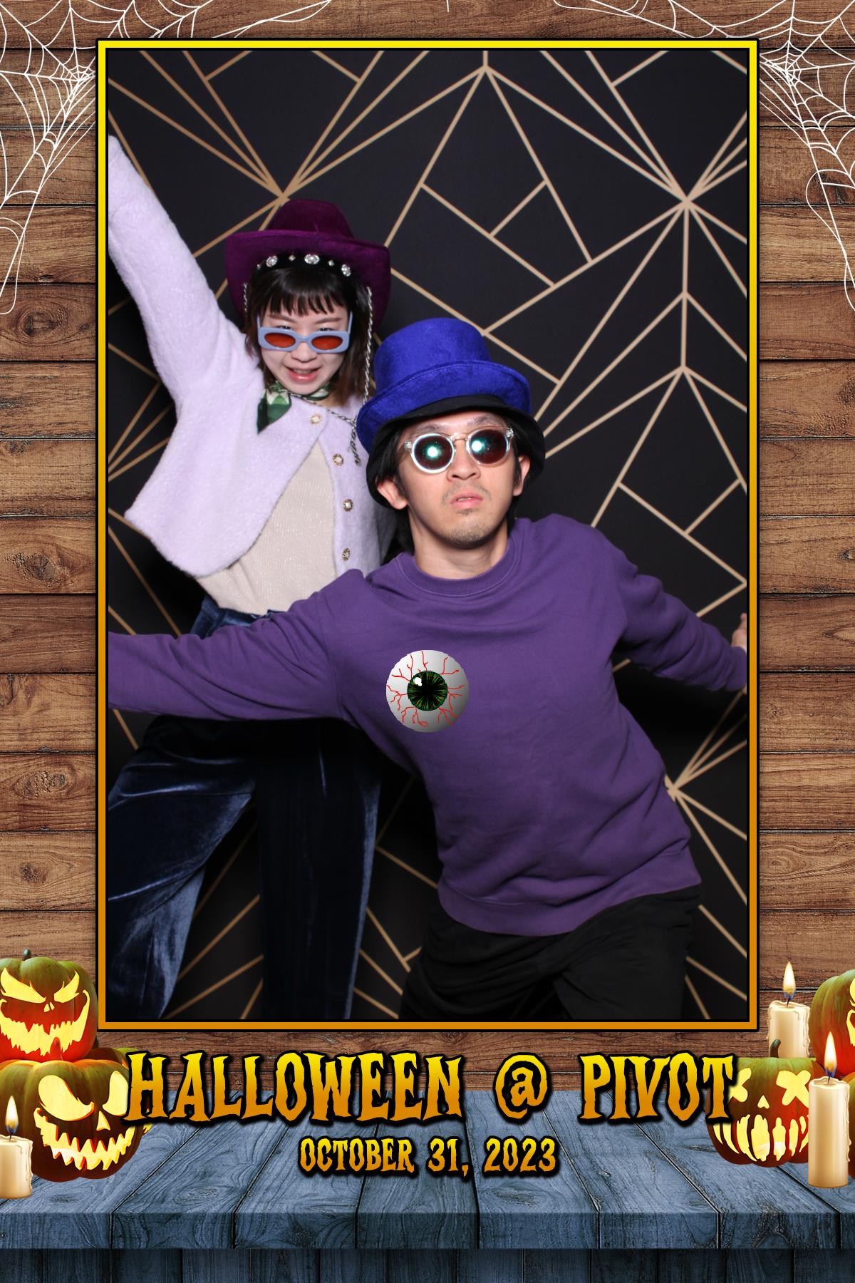 Halloween @ Pivot Apartments | View more photos from the event at gallery.myselfiemirror.ca/u/romanmyselfiemirrorca/Halloween-Pivot-Apartments