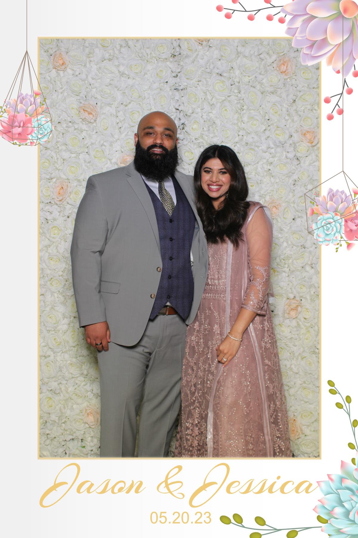 Jessica & Jason  | View more photos from the event at gallery.myselfiemirror.ca/u/romanmyselfiemirrorca/Jessica-Jason