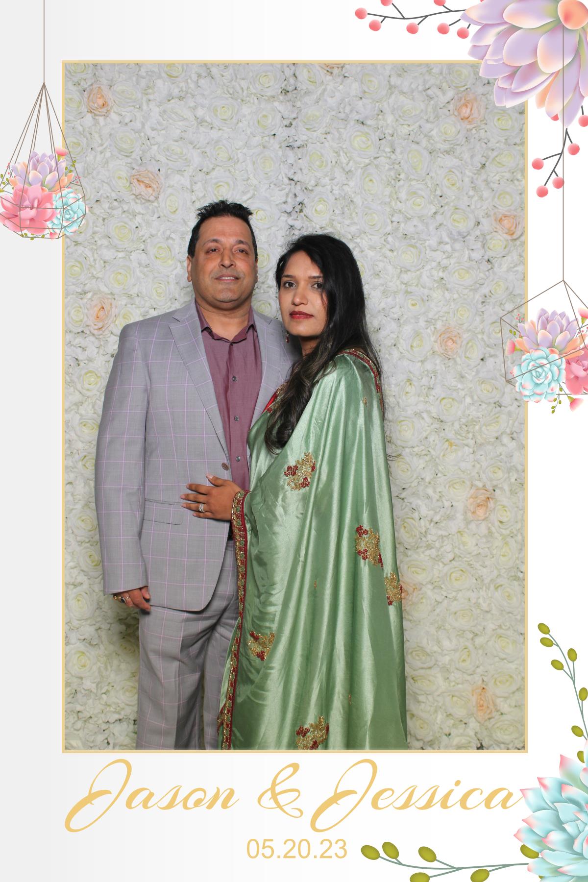 Jessica & Jason  | View more photos from the event at gallery.myselfiemirror.ca/u/romanmyselfiemirrorca/Jessica-Jason