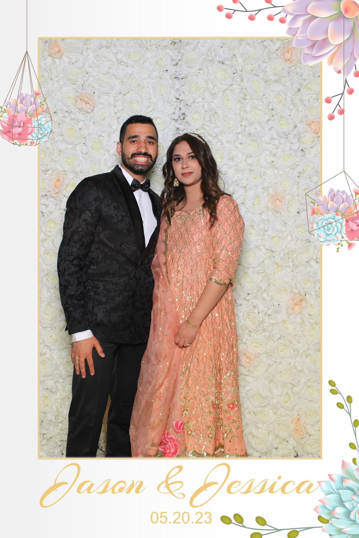 Jessica & Jason  | View more photos from the event at gallery.myselfiemirror.ca/u/romanmyselfiemirrorca/Jessica-Jason