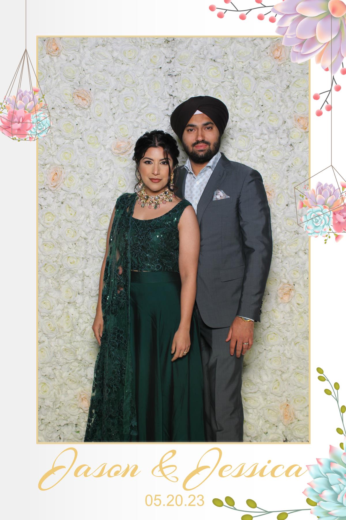 Jessica & Jason  | View more photos from the event at gallery.myselfiemirror.ca/u/romanmyselfiemirrorca/Jessica-Jason