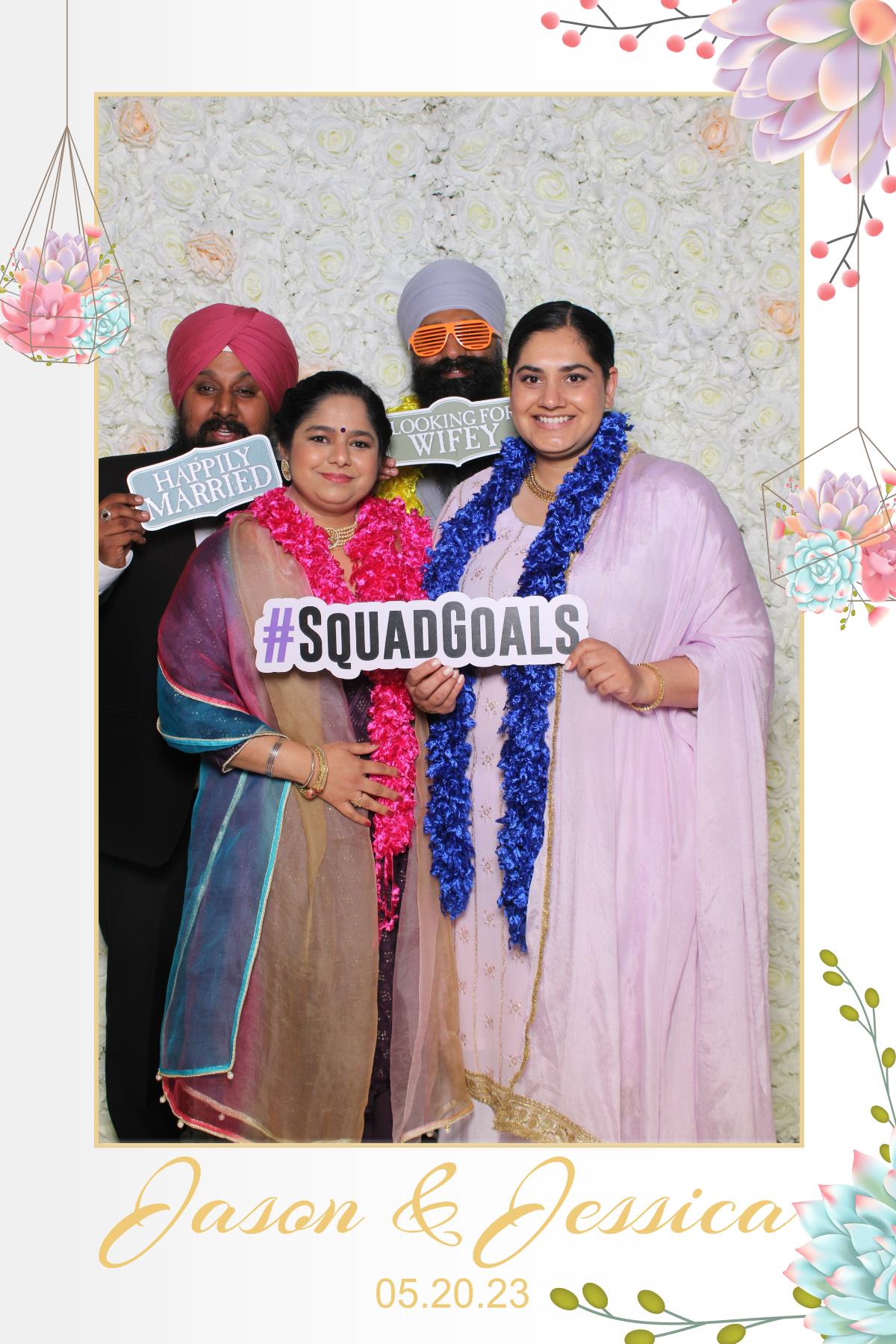 Jessica & Jason  | View more photos from the event at gallery.myselfiemirror.ca/u/romanmyselfiemirrorca/Jessica-Jason