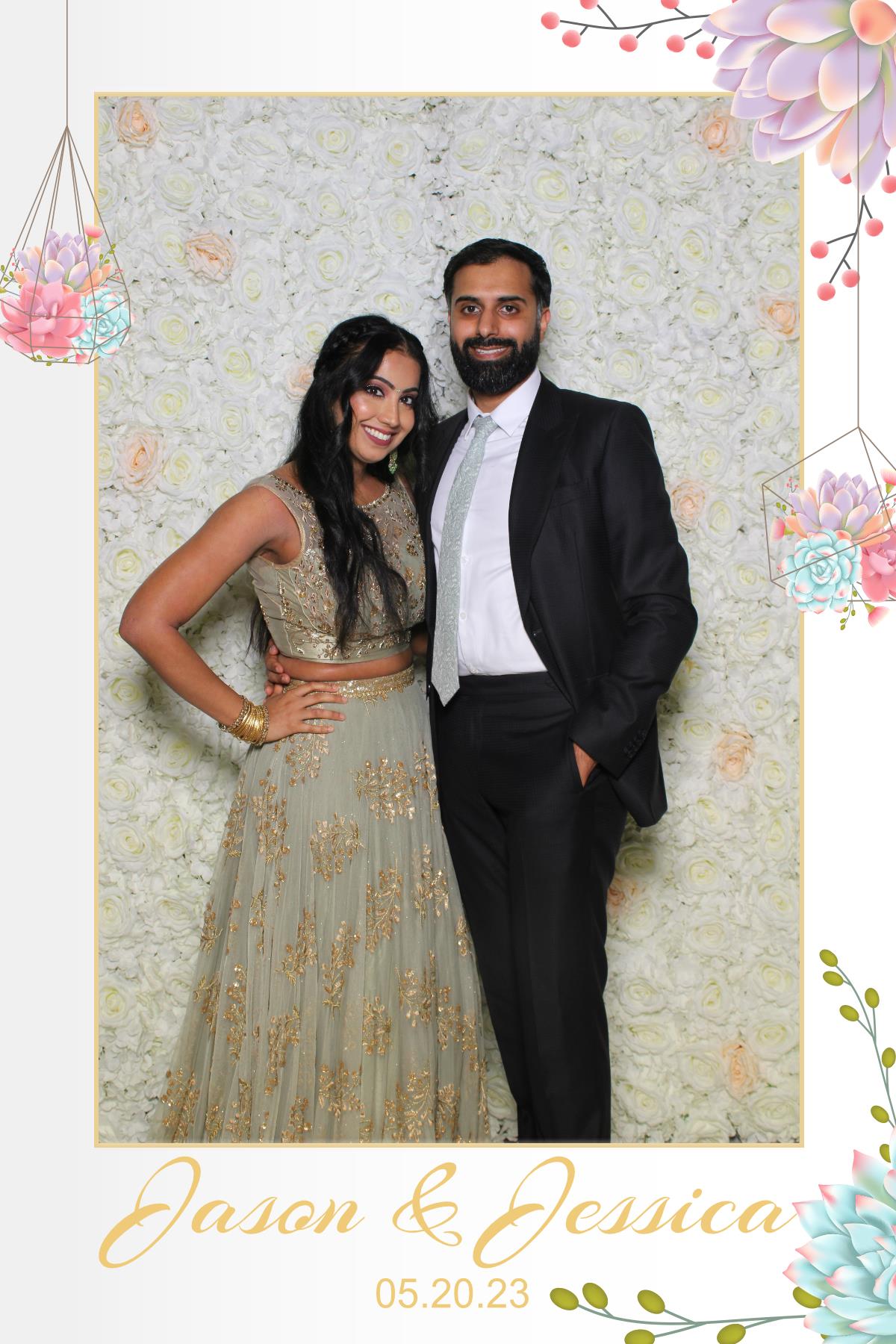 Jessica & Jason  | View more photos from the event at gallery.myselfiemirror.ca/u/romanmyselfiemirrorca/Jessica-Jason