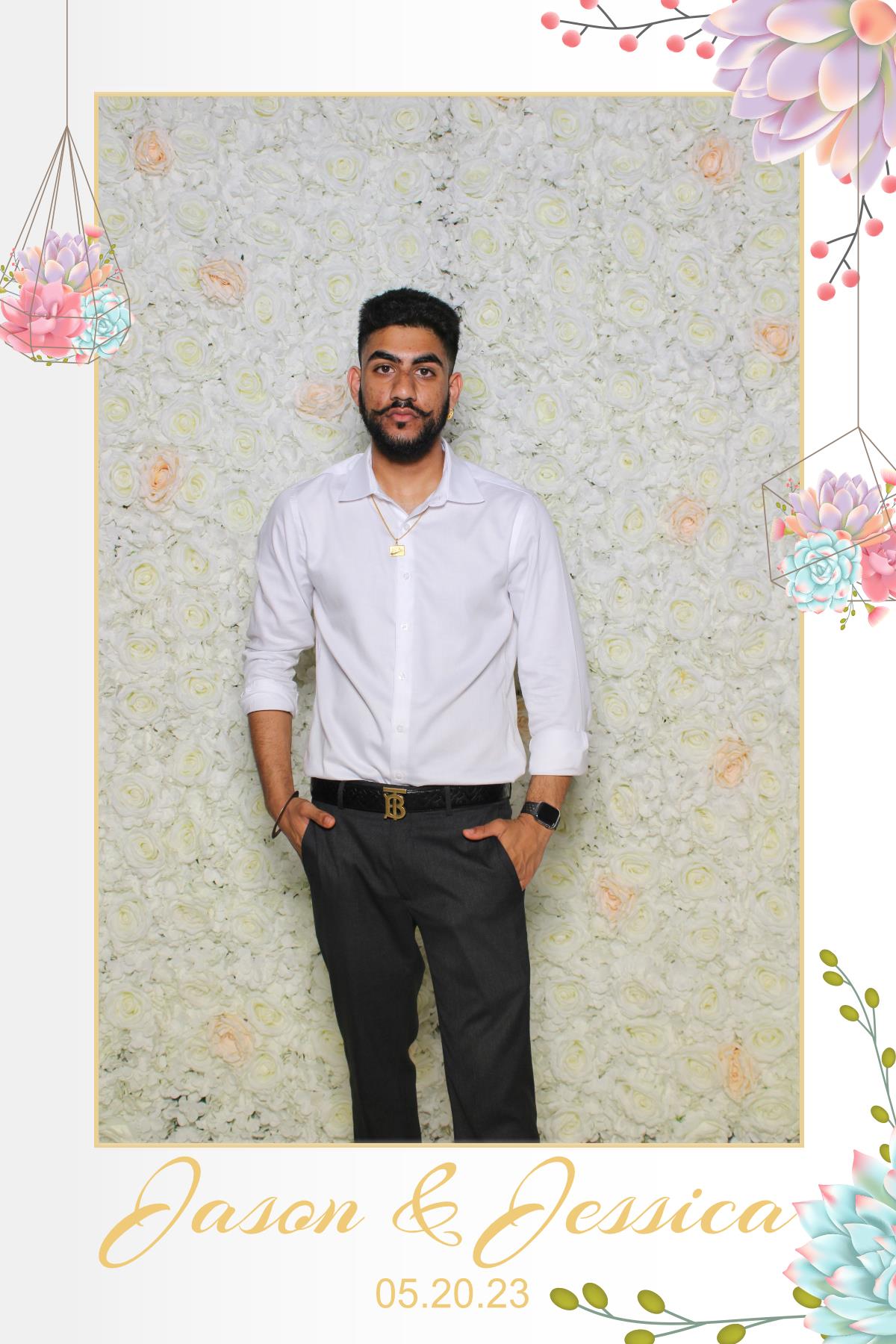 Jessica & Jason  | View more photos from the event at gallery.myselfiemirror.ca/u/romanmyselfiemirrorca/Jessica-Jason