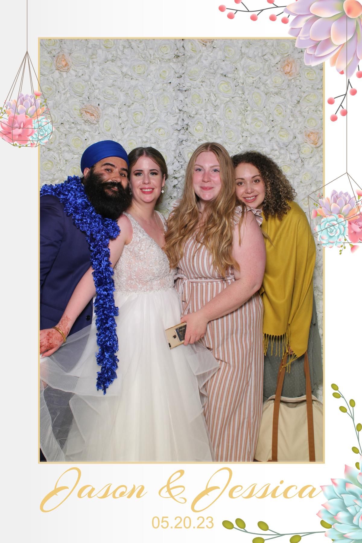 Jessica & Jason  | View more photos from the event at gallery.myselfiemirror.ca/u/romanmyselfiemirrorca/Jessica-Jason