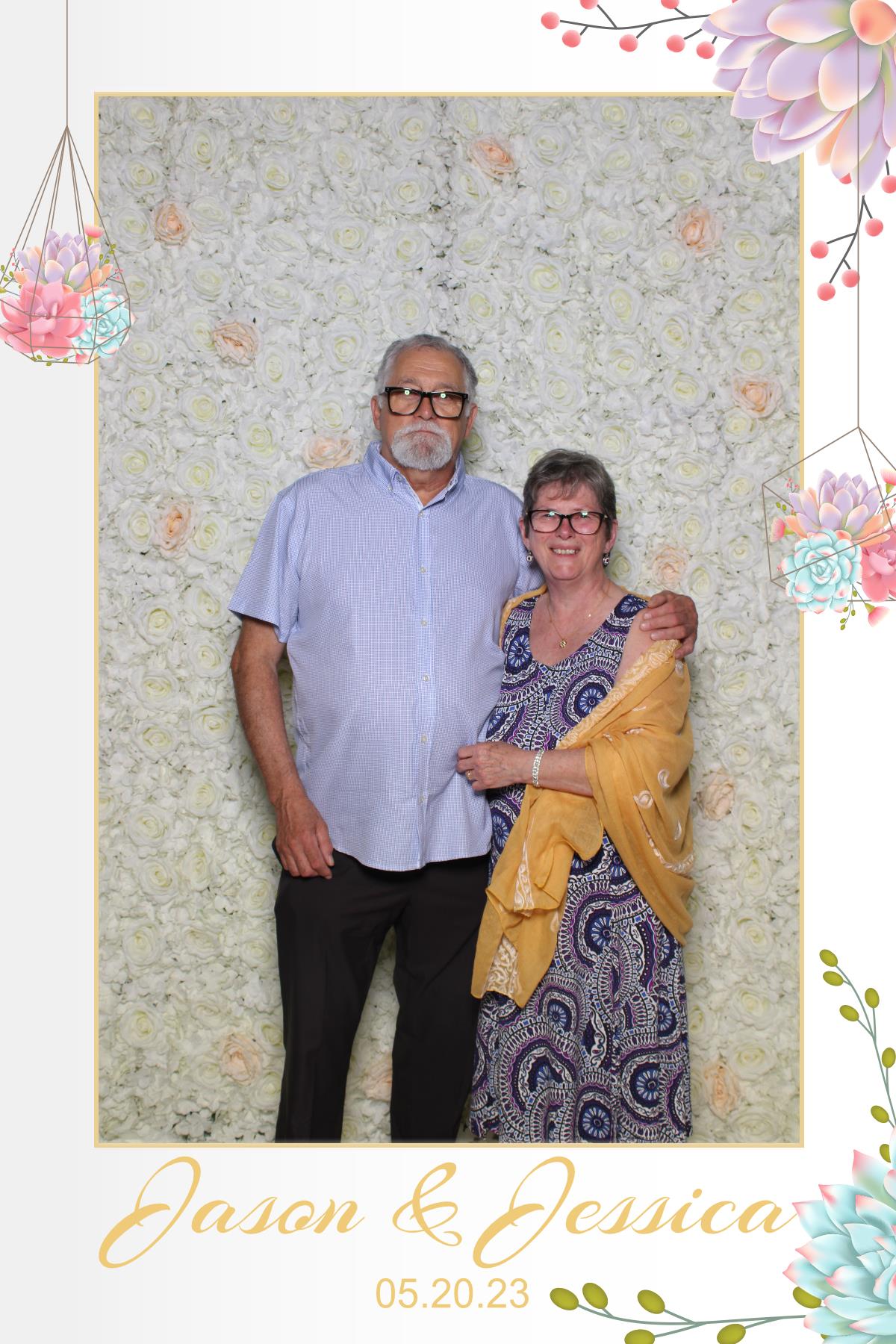 Jessica & Jason  | View more photos from the event at gallery.myselfiemirror.ca/u/romanmyselfiemirrorca/Jessica-Jason