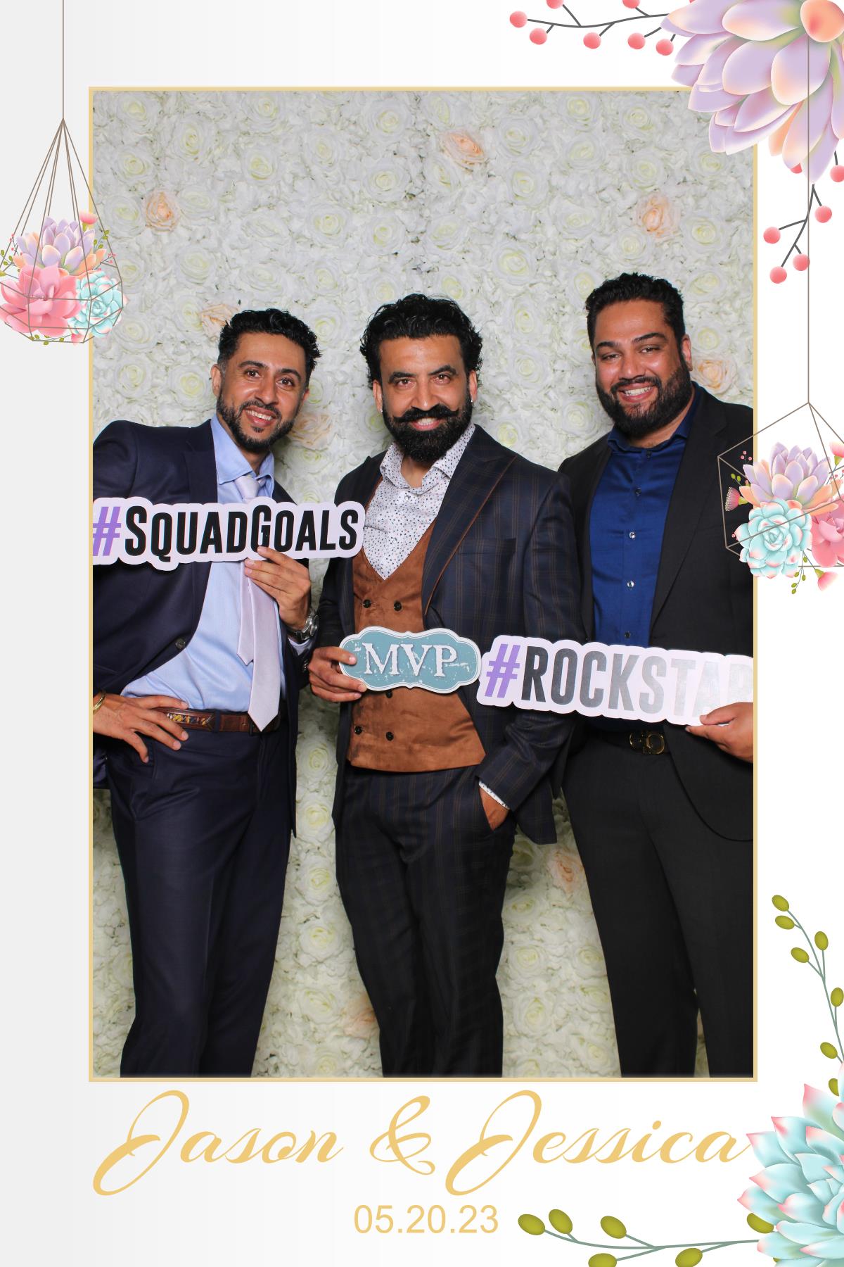 Jessica & Jason  | View more photos from the event at gallery.myselfiemirror.ca/u/romanmyselfiemirrorca/Jessica-Jason