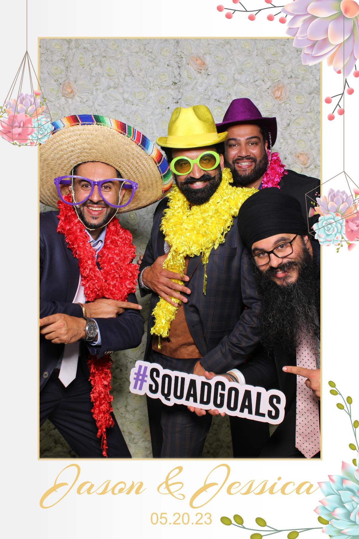 Jessica & Jason  | View more photos from the event at gallery.myselfiemirror.ca/u/romanmyselfiemirrorca/Jessica-Jason