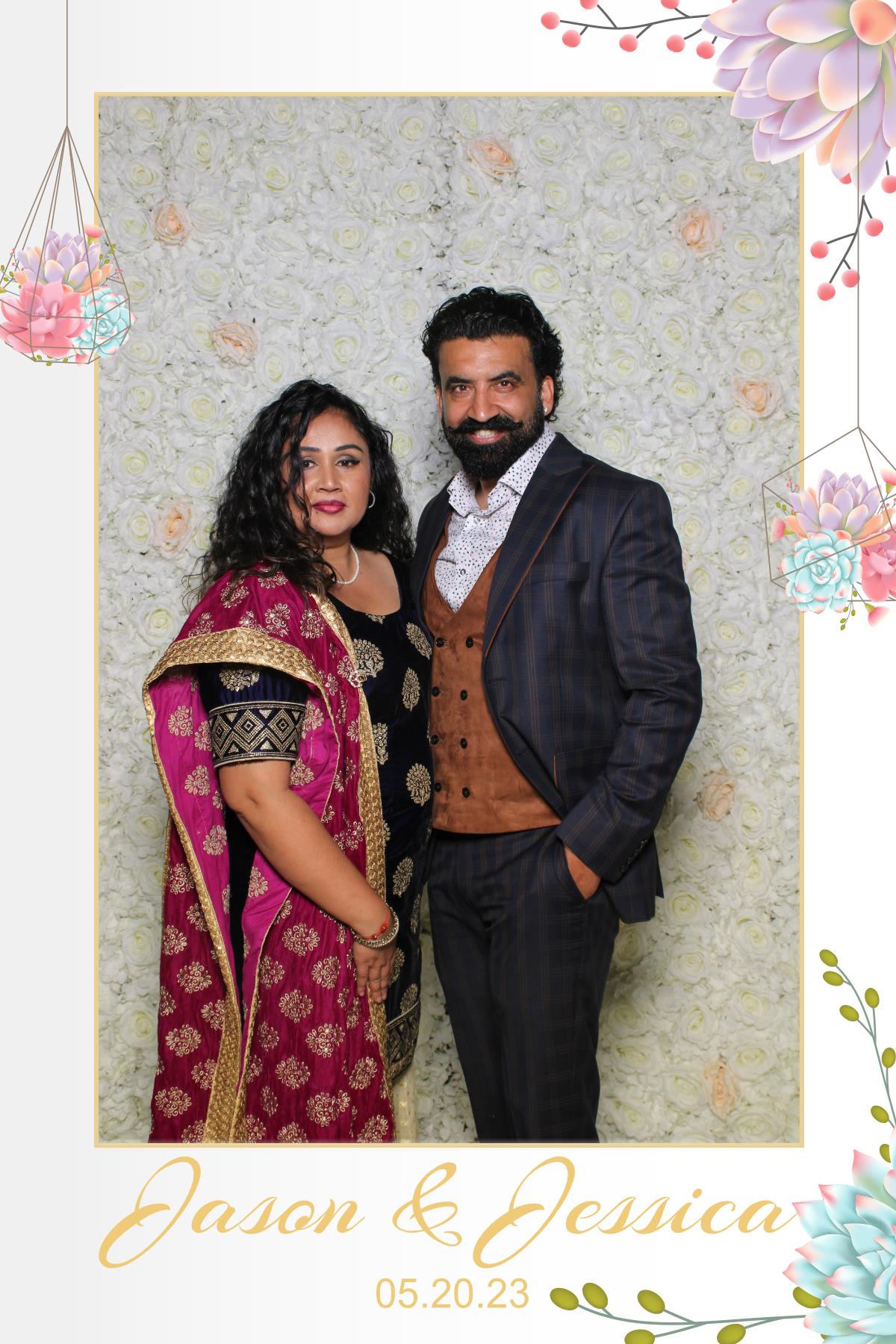 Jessica & Jason  | View more photos from the event at gallery.myselfiemirror.ca/u/romanmyselfiemirrorca/Jessica-Jason