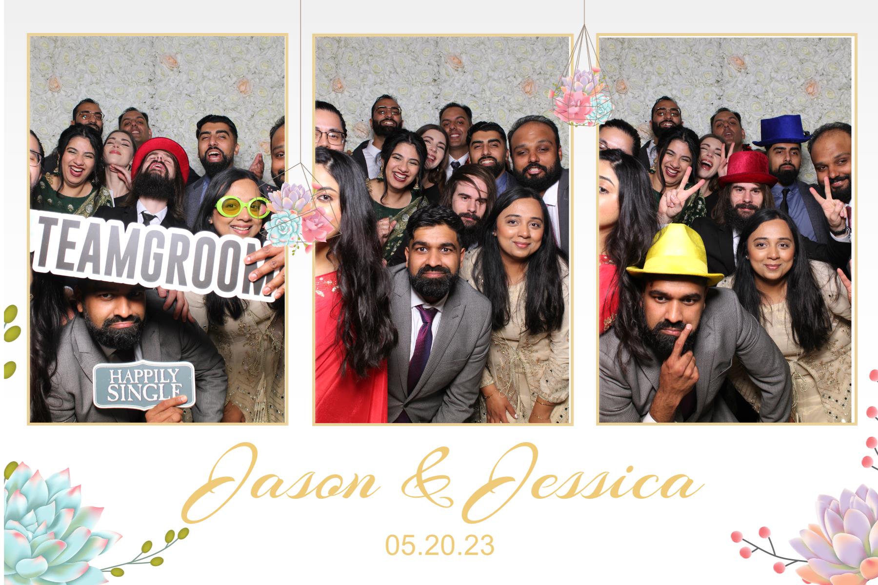 Jessica & Jason  | View more photos from the event at gallery.myselfiemirror.ca/u/romanmyselfiemirrorca/Jessica-Jason