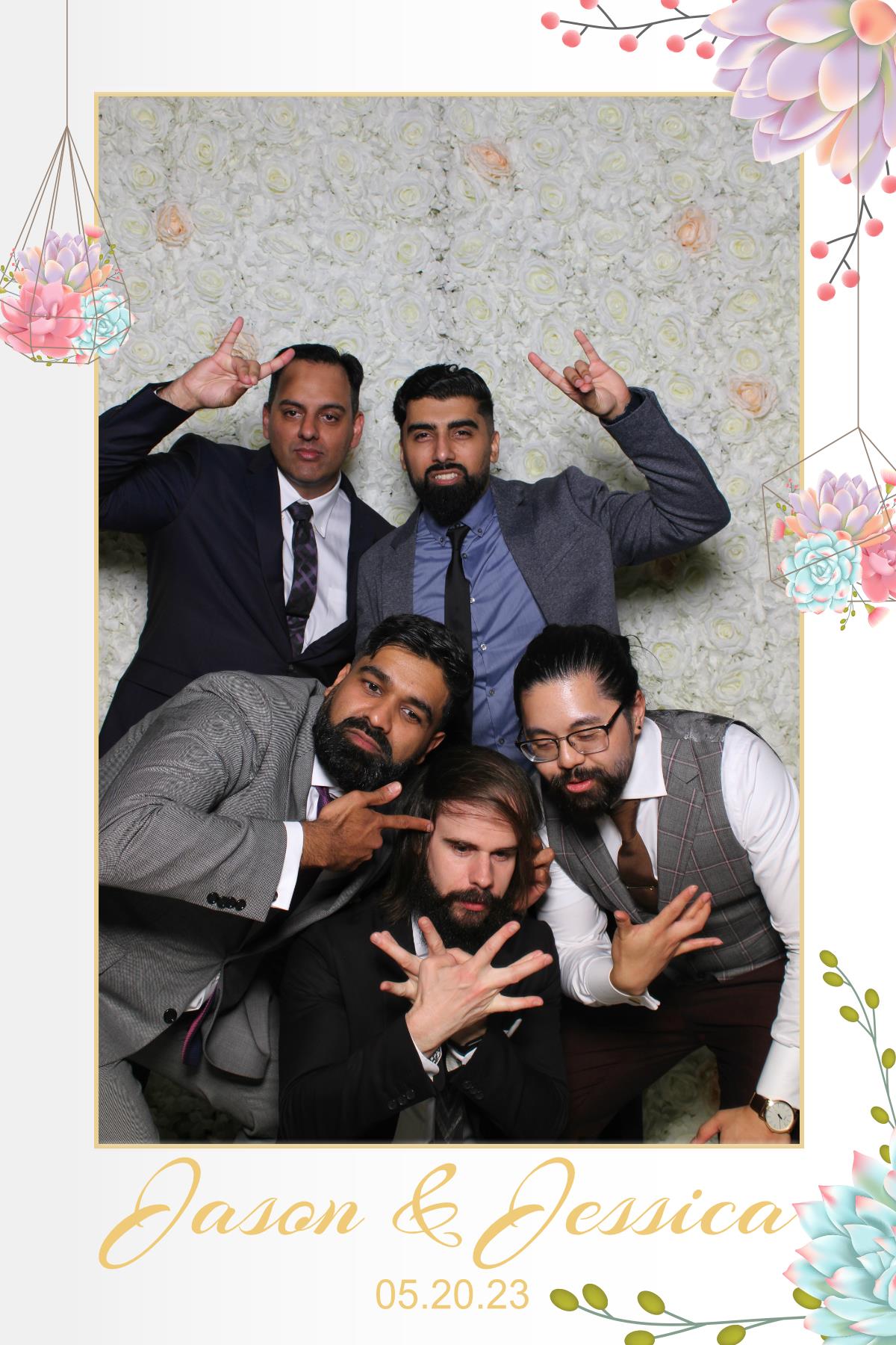 Jessica & Jason  | View more photos from the event at gallery.myselfiemirror.ca/u/romanmyselfiemirrorca/Jessica-Jason