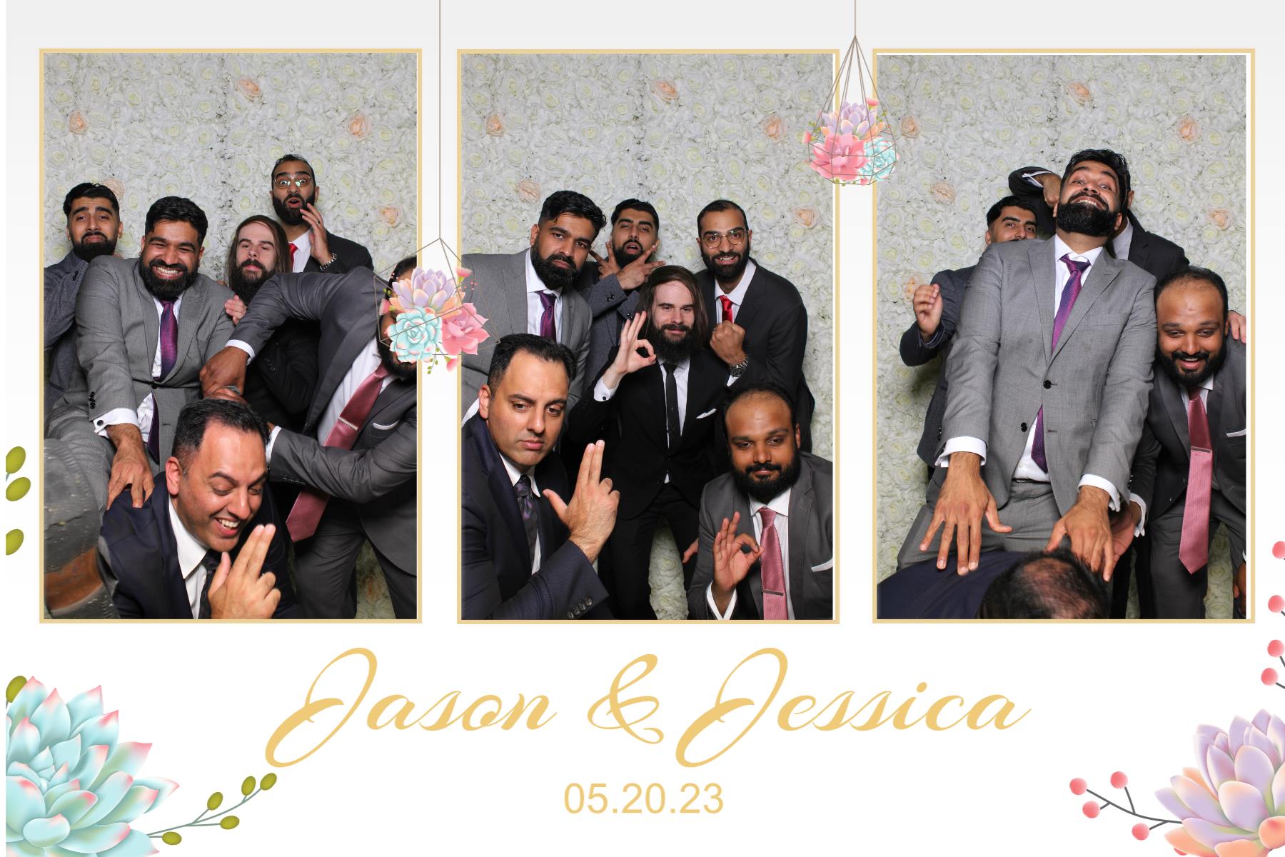 Jessica & Jason  | View more photos from the event at gallery.myselfiemirror.ca/u/romanmyselfiemirrorca/Jessica-Jason