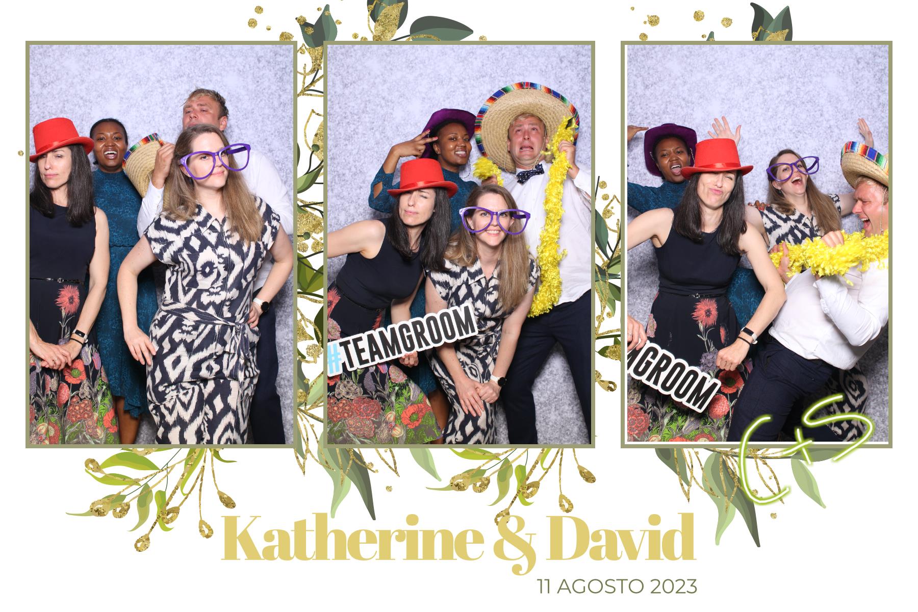 Katherine & David | View more photos from the event at gallery.myselfiemirror.ca/u/romanmyselfiemirrorca/Katherine-David