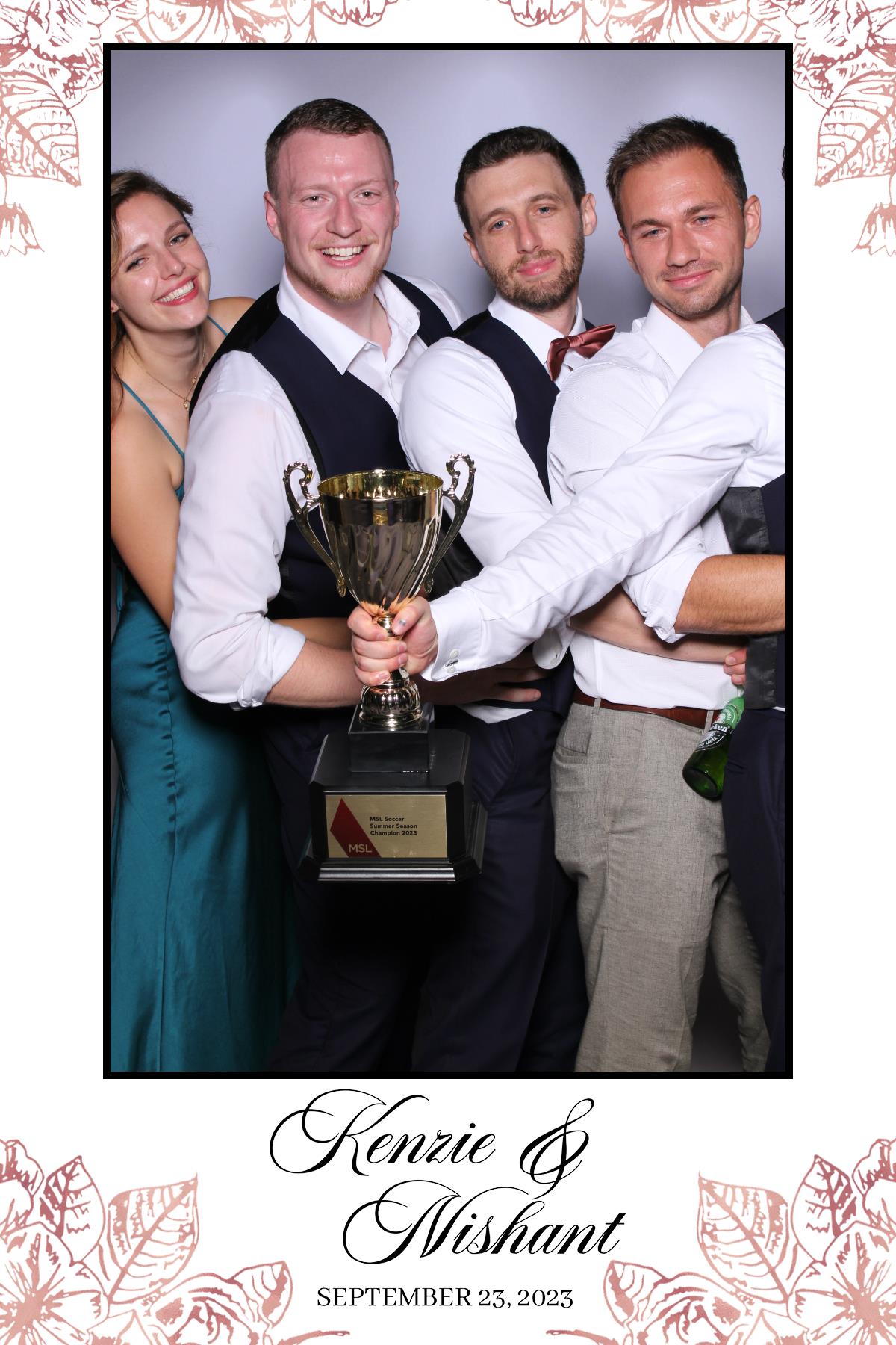 Kenzie & Nishant | View more photos from the event at gallery.myselfiemirror.ca/u/romanmyselfiemirrorca/Kenzie-Nishant