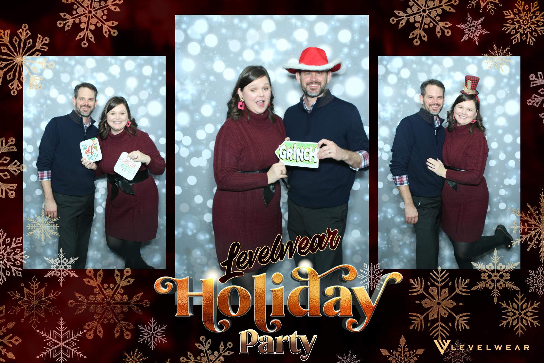 Levelwear Holiday Party | View more photos from the event at gallery.myselfiemirror.ca/u/romanmyselfiemirrorca/Levelwear-Holiday-Party