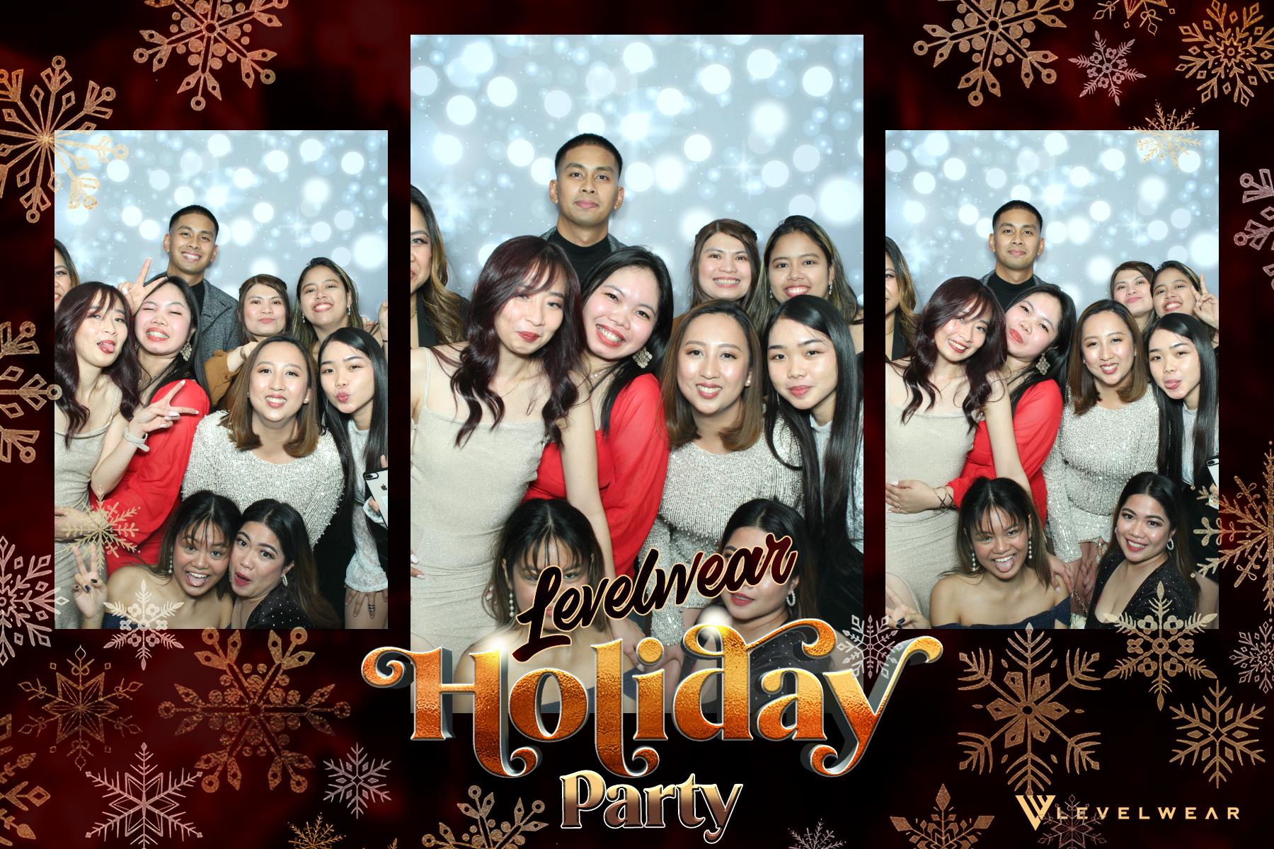 Levelwear Holiday Party | View more photos from the event at gallery.myselfiemirror.ca/u/romanmyselfiemirrorca/Levelwear-Holiday-Party