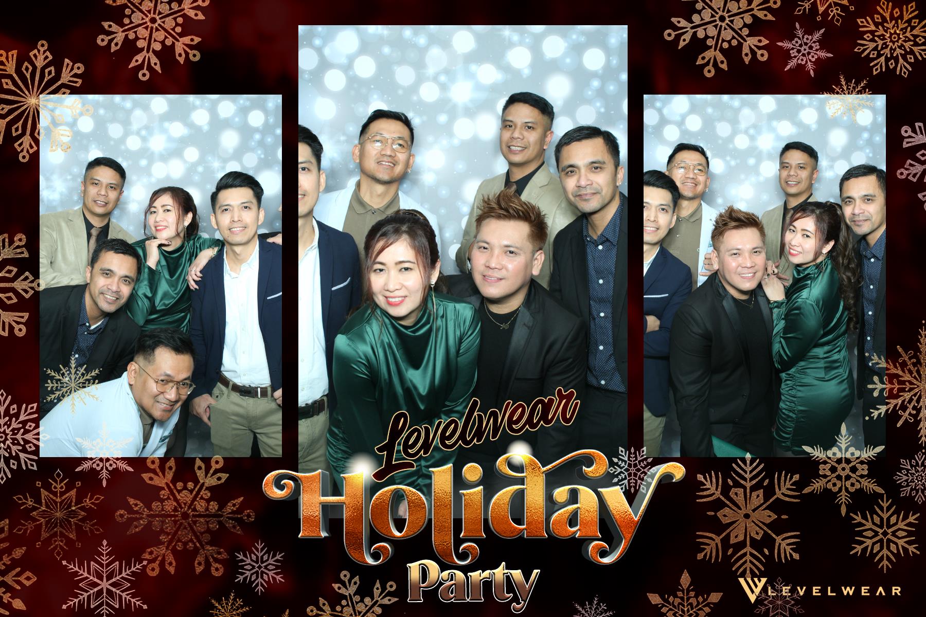 Levelwear Holiday Party | View more photos from the event at gallery.myselfiemirror.ca/u/romanmyselfiemirrorca/Levelwear-Holiday-Party