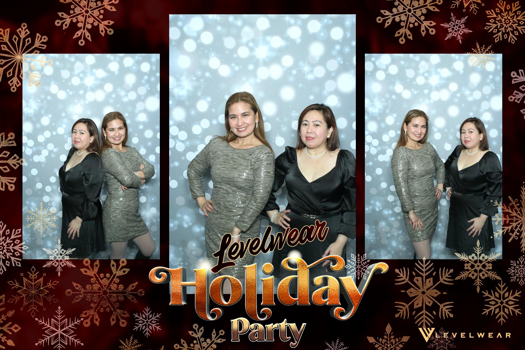 Levelwear Holiday Party | View more photos from the event at gallery.myselfiemirror.ca/u/romanmyselfiemirrorca/Levelwear-Holiday-Party