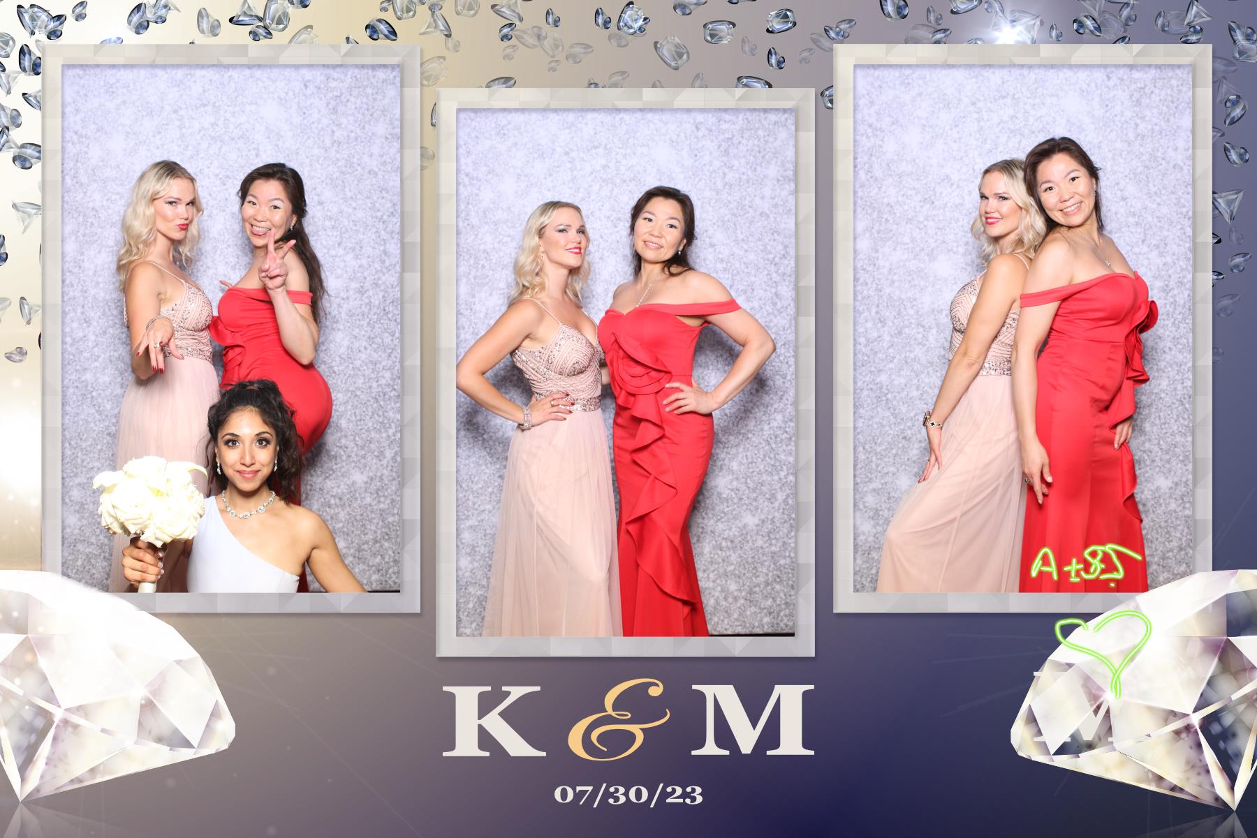 Maria & Kimia | View more photos from the event at gallery.myselfiemirror.ca/u/romanmyselfiemirrorca/Maria-Kimia