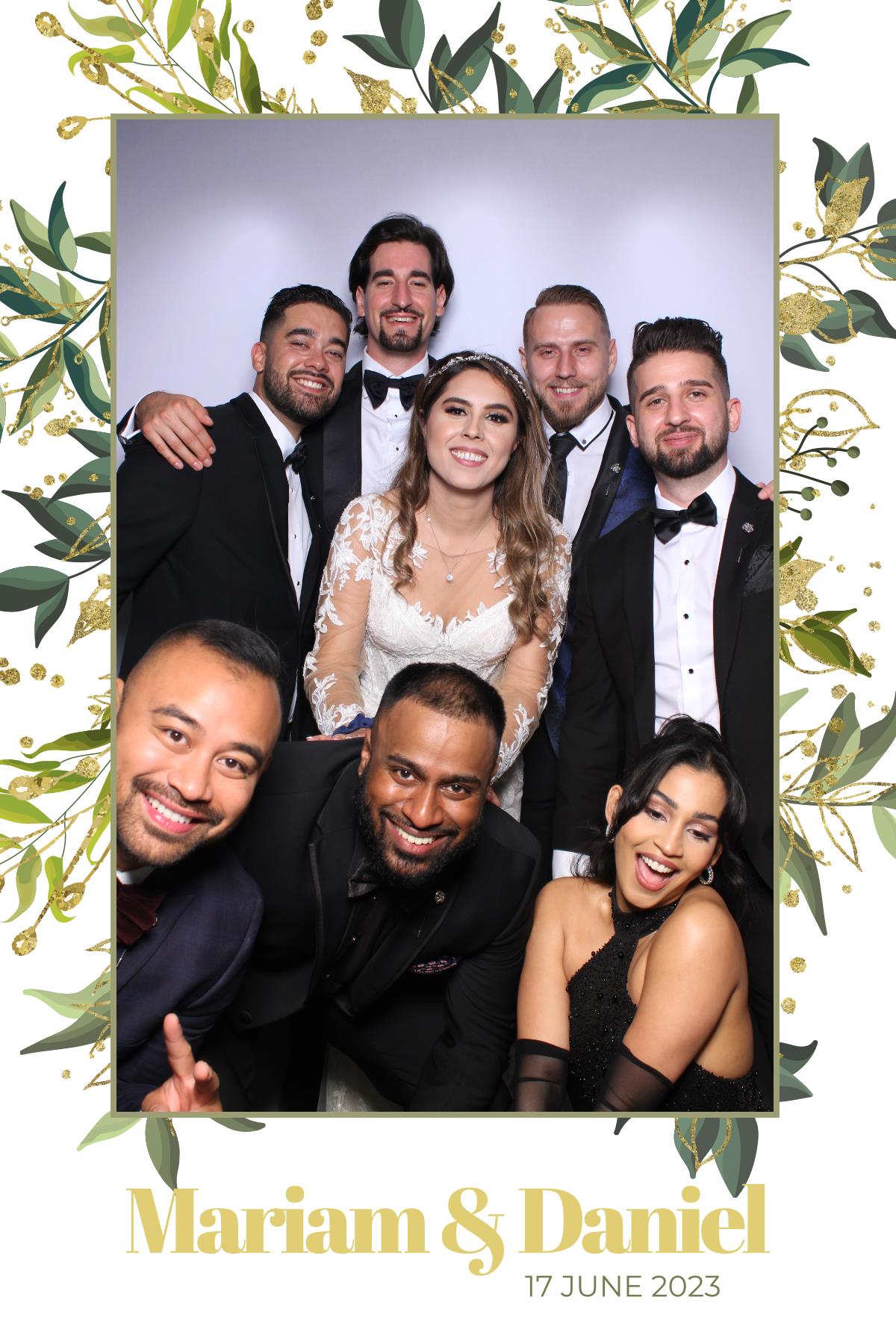 Mariam & Daniel  | View more photos from the event at gallery.myselfiemirror.ca/u/romanmyselfiemirrorca/Mariam-Daniel