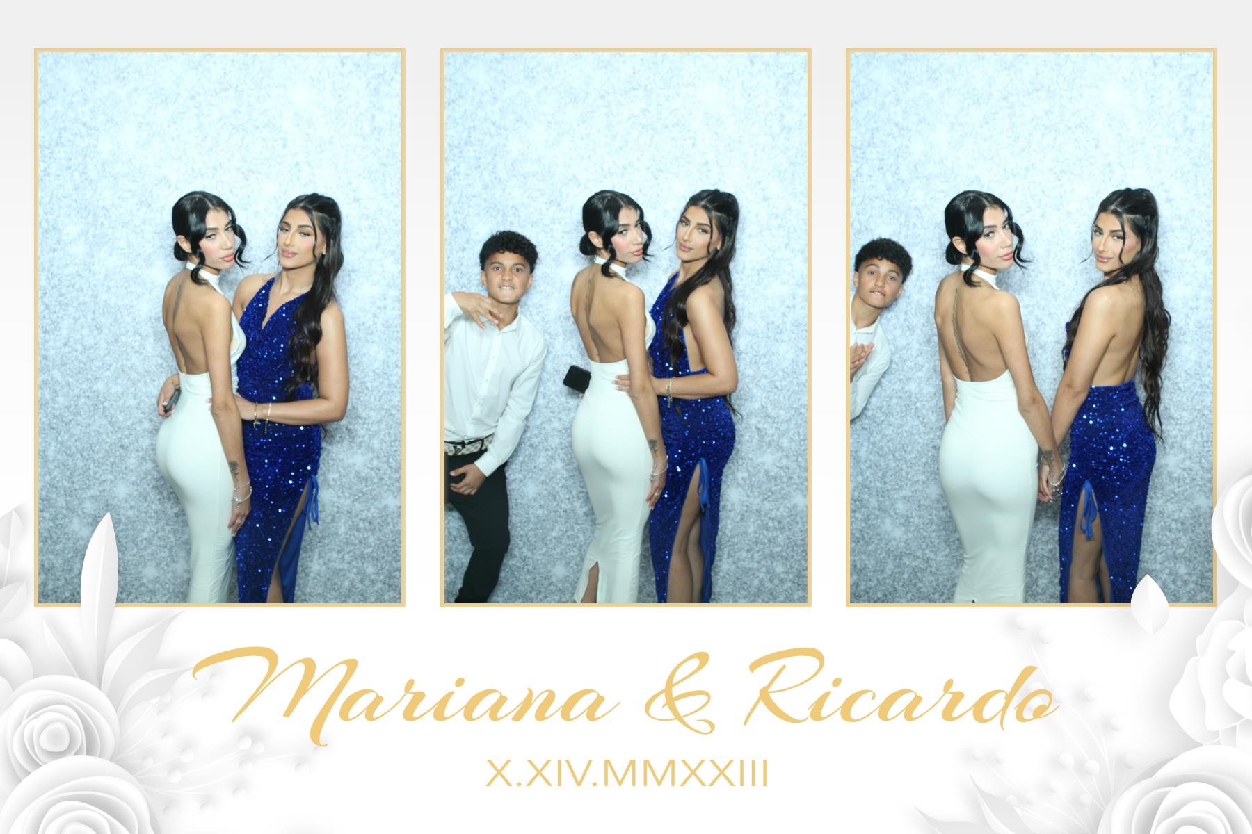 Mariana & Ricardo  | View more photos from the event at gallery.myselfiemirror.ca/u/romanmyselfiemirrorca/Mariana-Ricardo