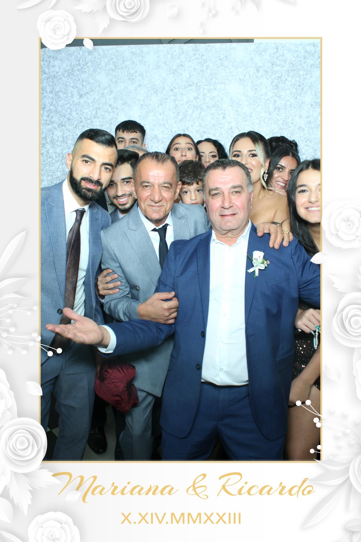 Mariana & Ricardo  | View more photos from the event at gallery.myselfiemirror.ca/u/romanmyselfiemirrorca/Mariana-Ricardo