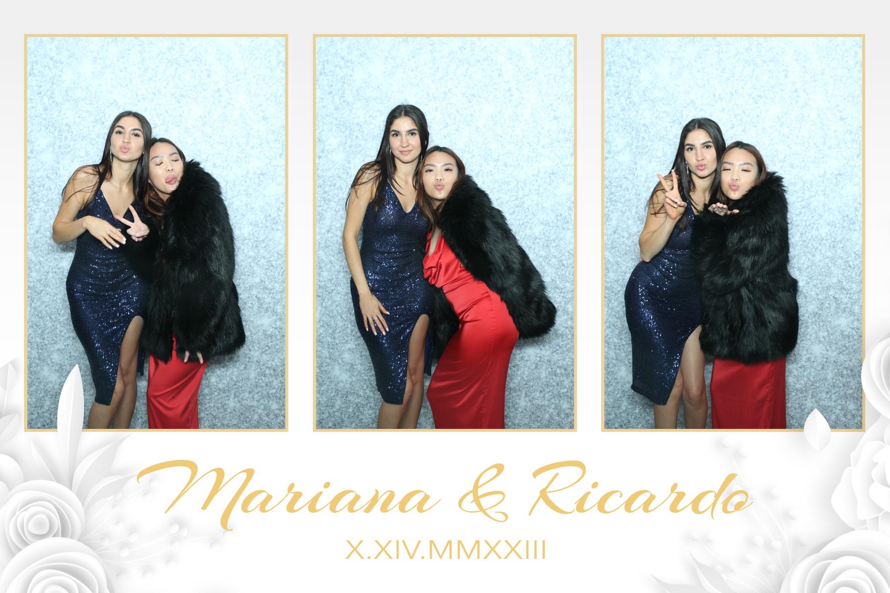 Mariana & Ricardo  | View more photos from the event at gallery.myselfiemirror.ca/u/romanmyselfiemirrorca/Mariana-Ricardo