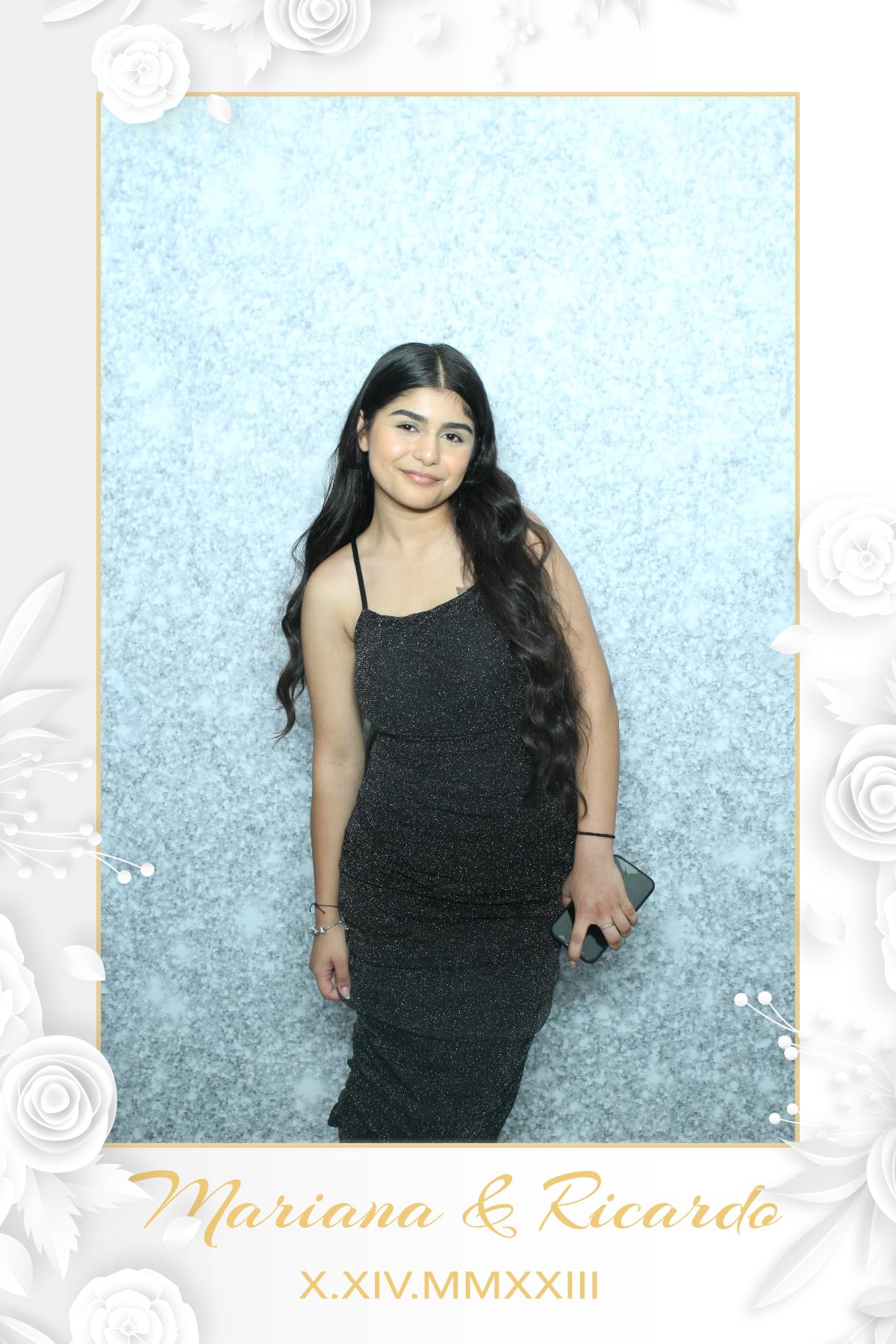 Mariana & Ricardo  | View more photos from the event at gallery.myselfiemirror.ca/u/romanmyselfiemirrorca/Mariana-Ricardo