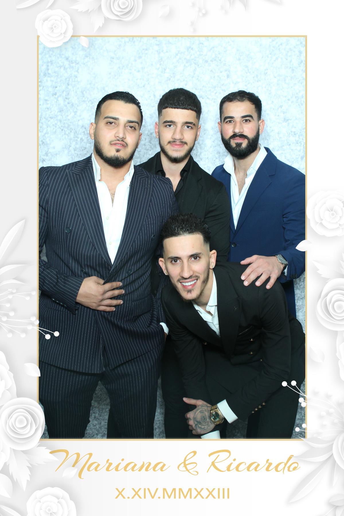 Mariana & Ricardo  | View more photos from the event at gallery.myselfiemirror.ca/u/romanmyselfiemirrorca/Mariana-Ricardo