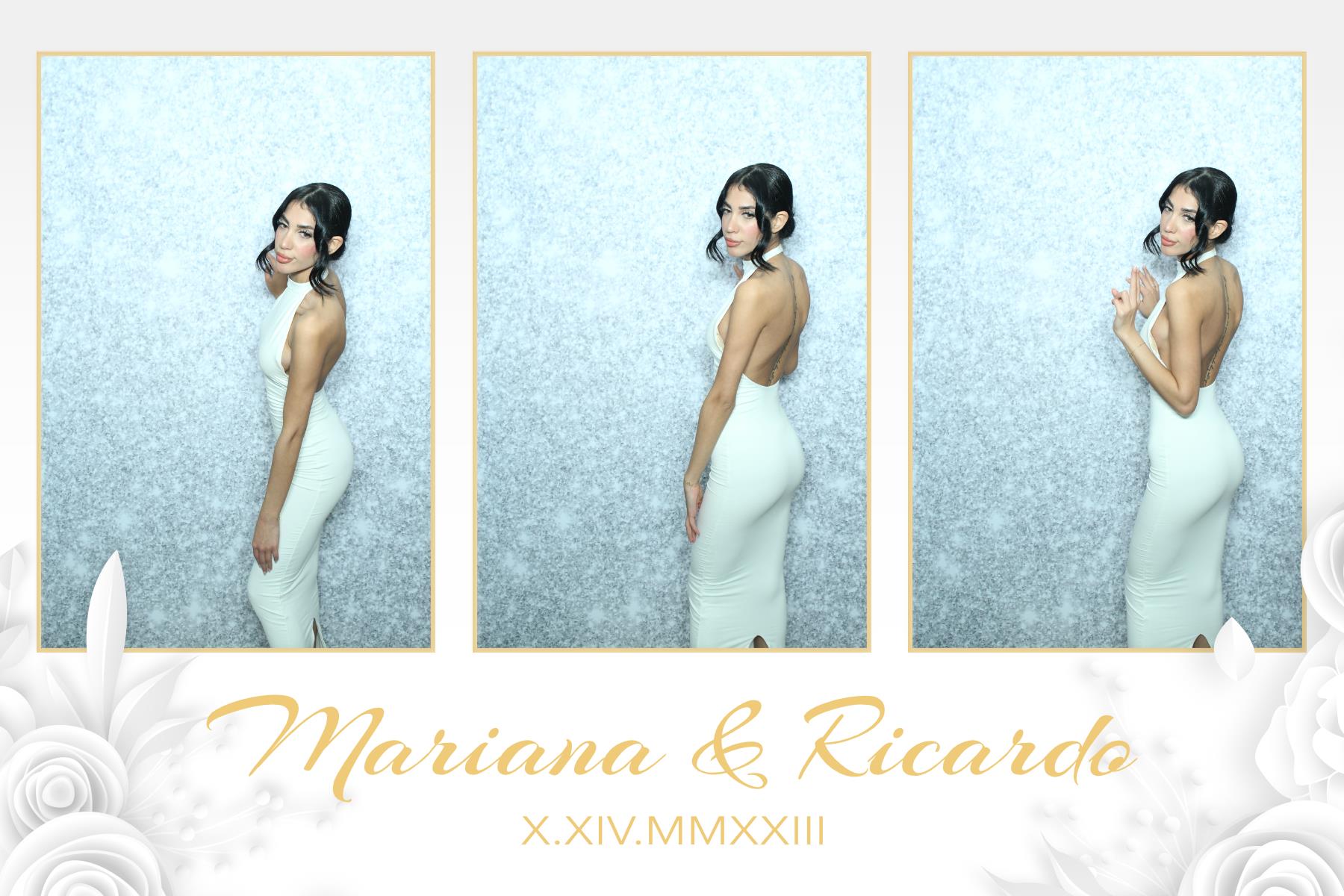 Mariana & Ricardo  | View more photos from the event at gallery.myselfiemirror.ca/u/romanmyselfiemirrorca/Mariana-Ricardo