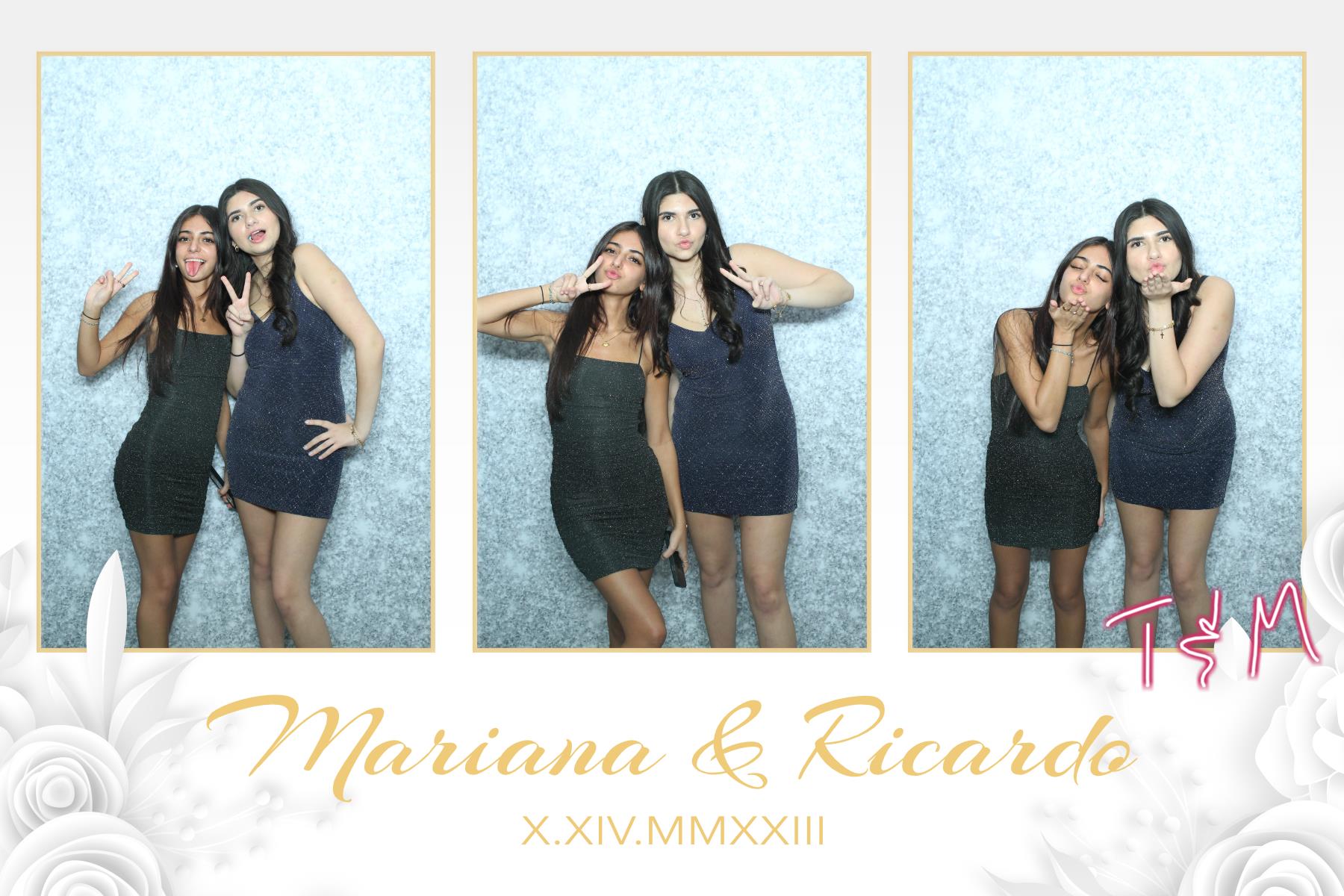 Mariana & Ricardo  | View more photos from the event at gallery.myselfiemirror.ca/u/romanmyselfiemirrorca/Mariana-Ricardo