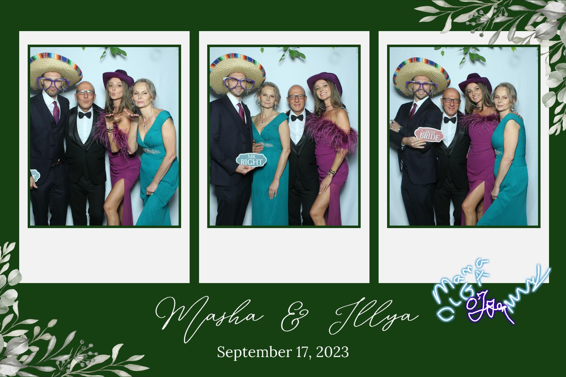 Masha & Illya | View more photos from the event at gallery.myselfiemirror.ca/u/romanmyselfiemirrorca/Masha-Illya