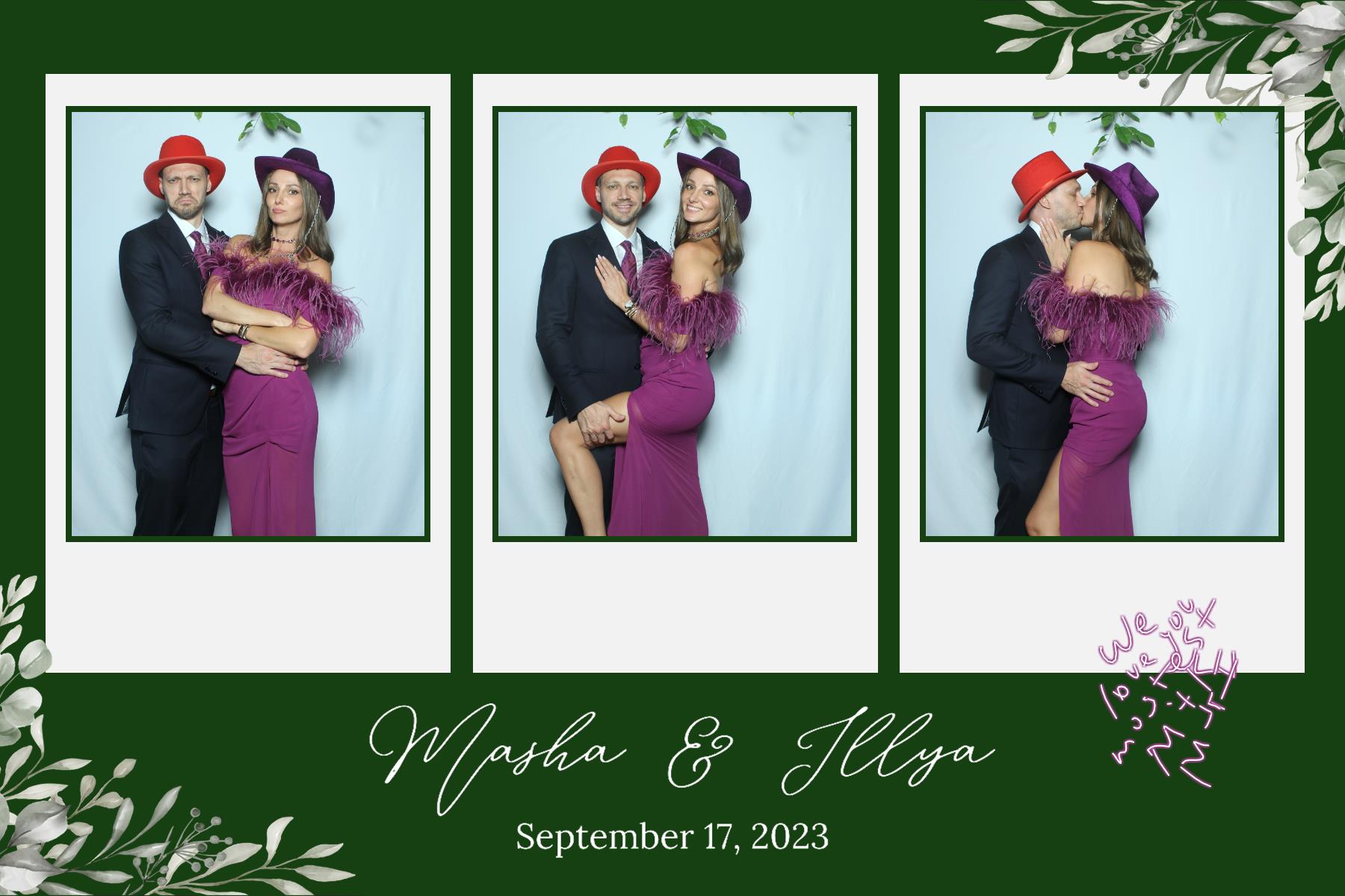 Masha & Illya | View more photos from the event at gallery.myselfiemirror.ca/u/romanmyselfiemirrorca/Masha-Illya
