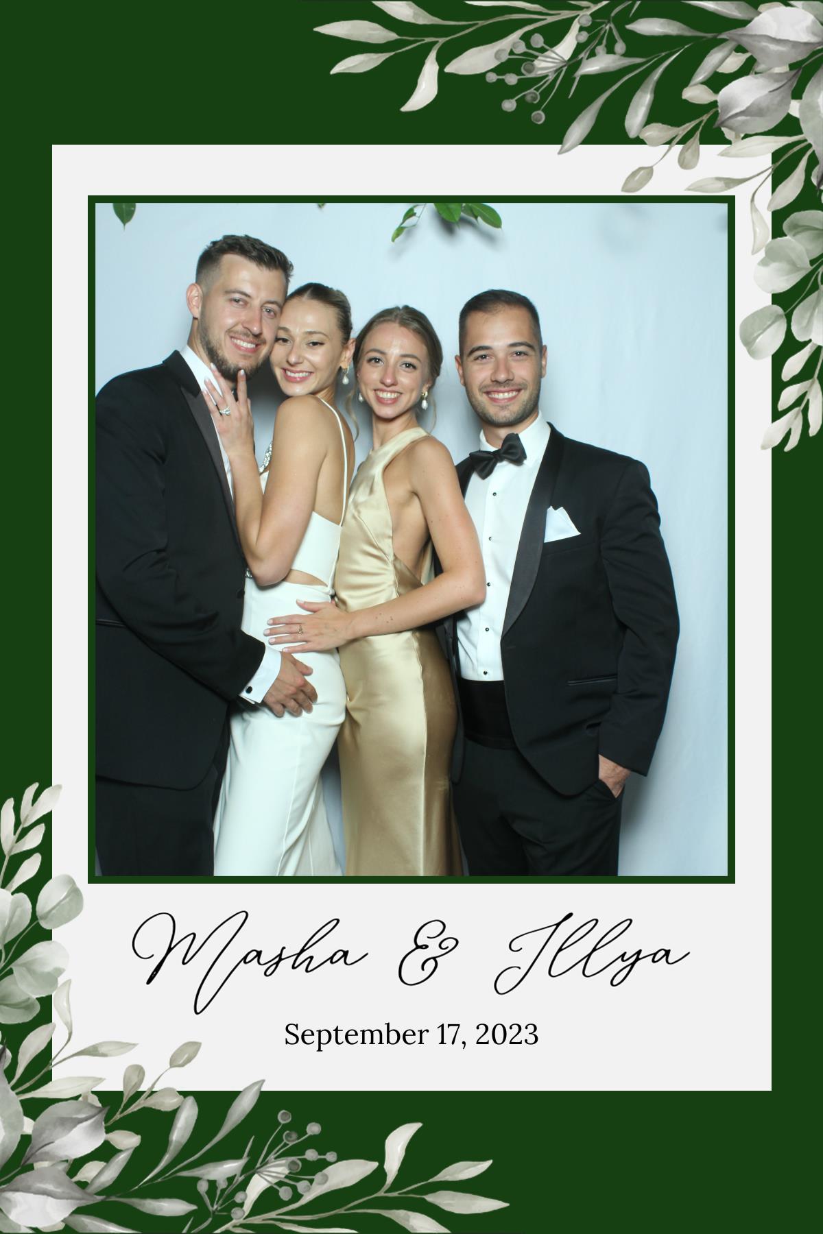 Masha & Illya | View more photos from the event at gallery.myselfiemirror.ca/u/romanmyselfiemirrorca/Masha-Illya