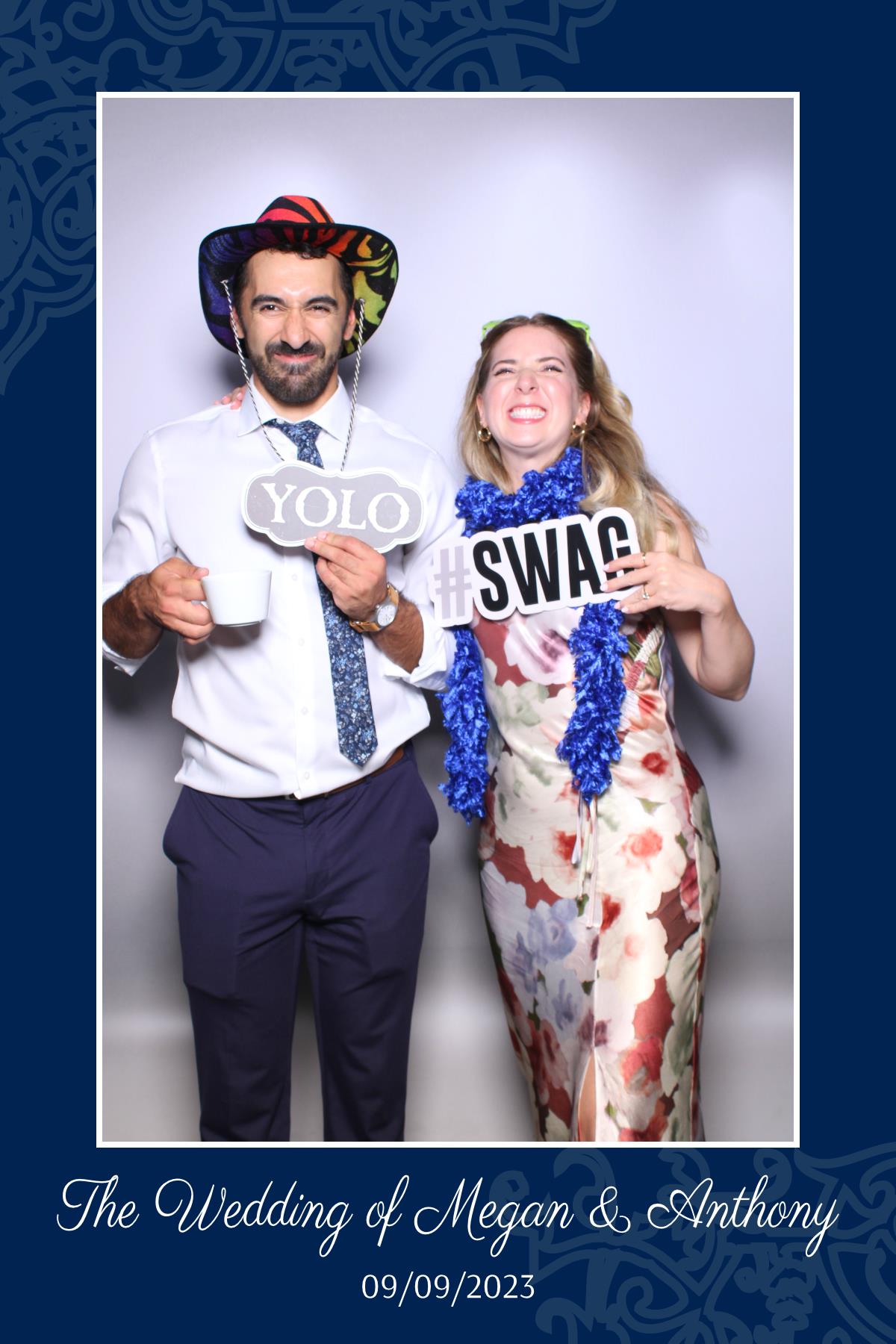 Megan & Anthony | View more photos from the event at gallery.myselfiemirror.ca/u/romanmyselfiemirrorca/Megan-Anthony