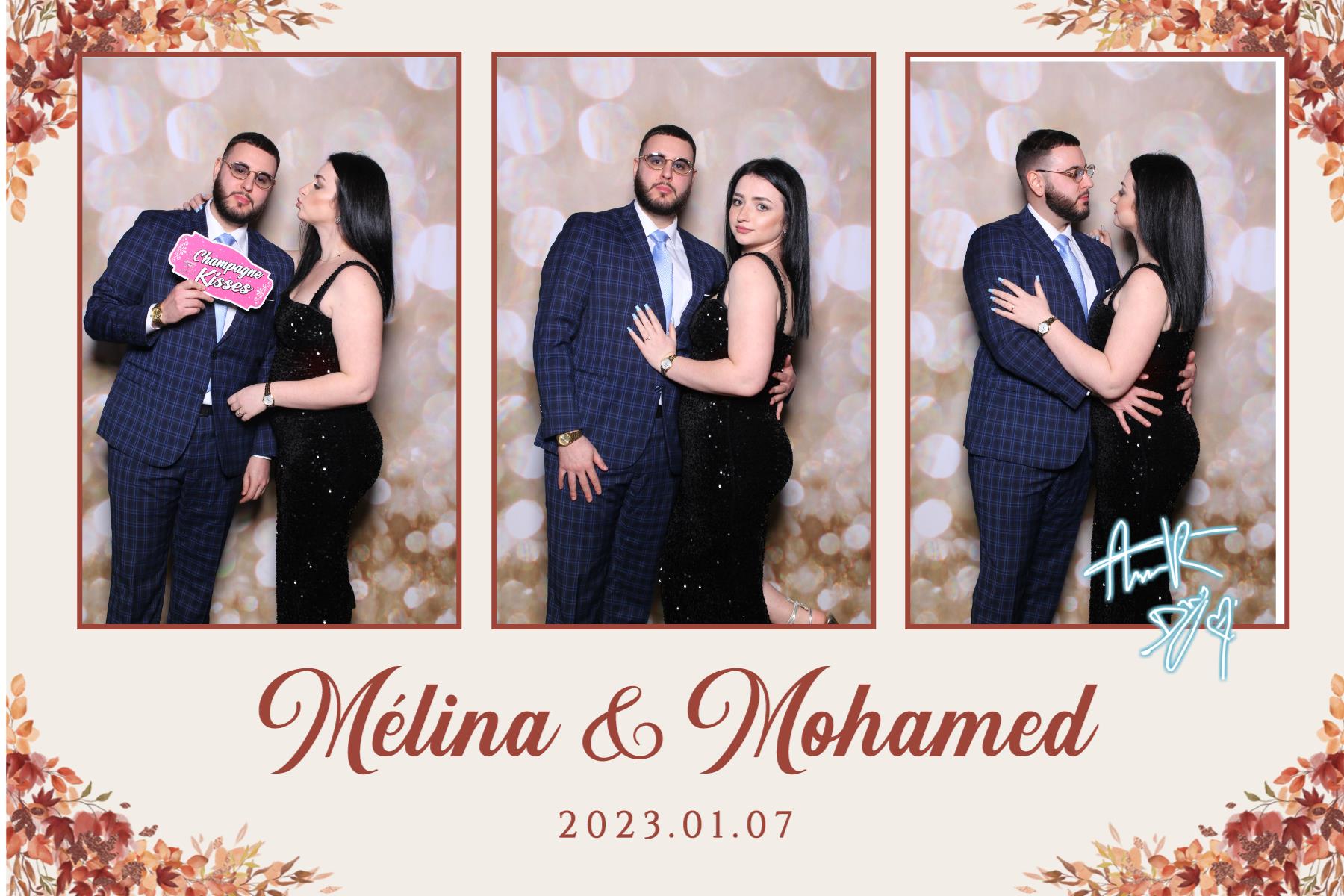 Melina & Mohamed | View more photos from the event at gallery.myselfiemirror.ca/u/romanmyselfiemirrorca/Melina-Mohamed