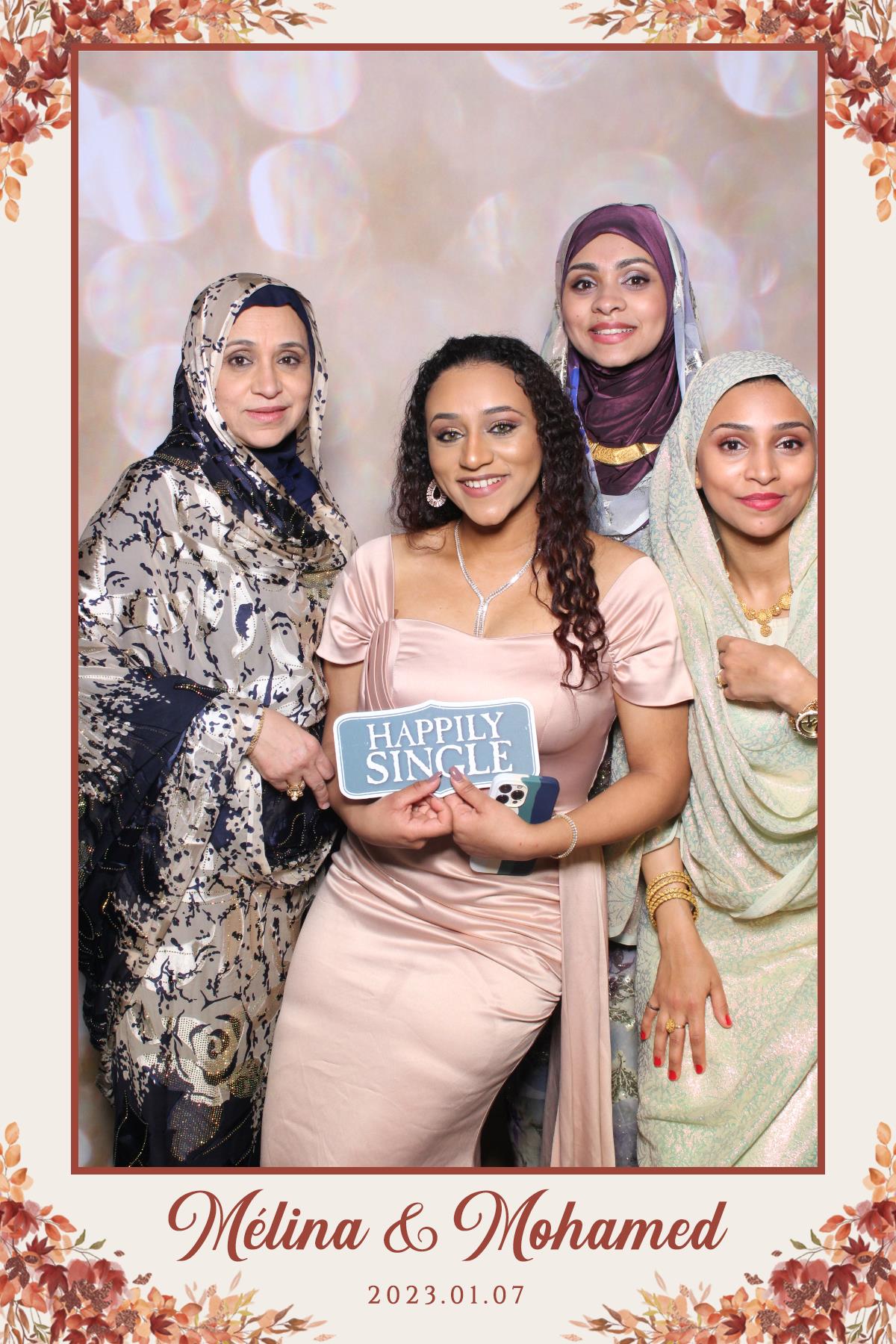 Melina & Mohamed | View more photos from the event at gallery.myselfiemirror.ca/u/romanmyselfiemirrorca/Melina-Mohamed