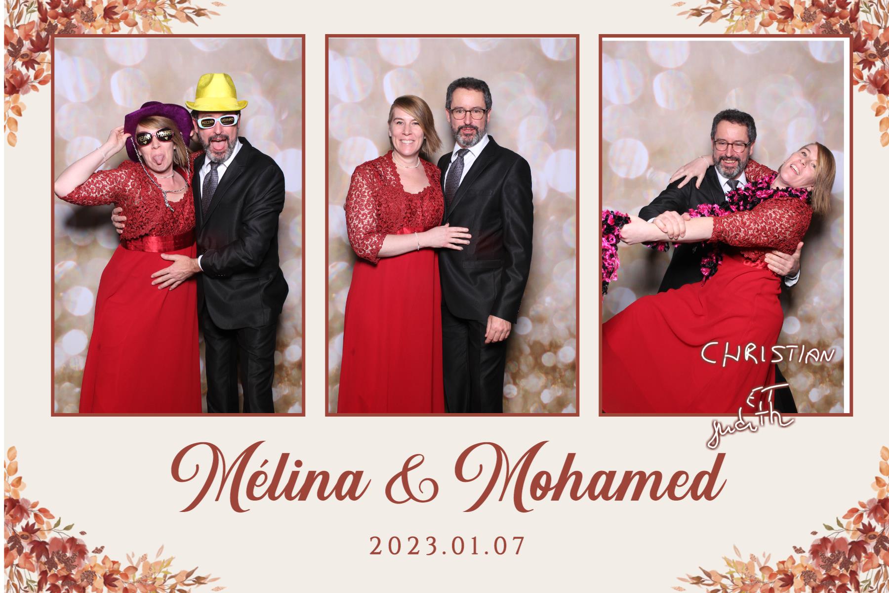 Melina & Mohamed | View more photos from the event at gallery.myselfiemirror.ca/u/romanmyselfiemirrorca/Melina-Mohamed