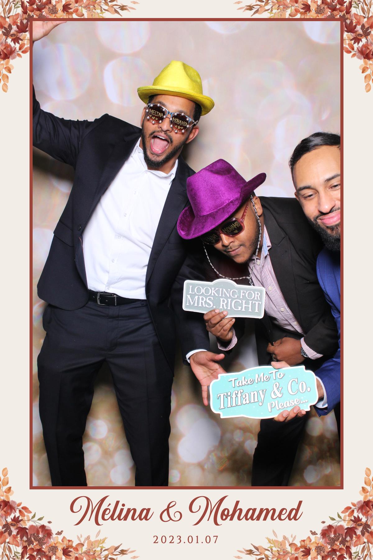 Melina & Mohamed | View more photos from the event at gallery.myselfiemirror.ca/u/romanmyselfiemirrorca/Melina-Mohamed