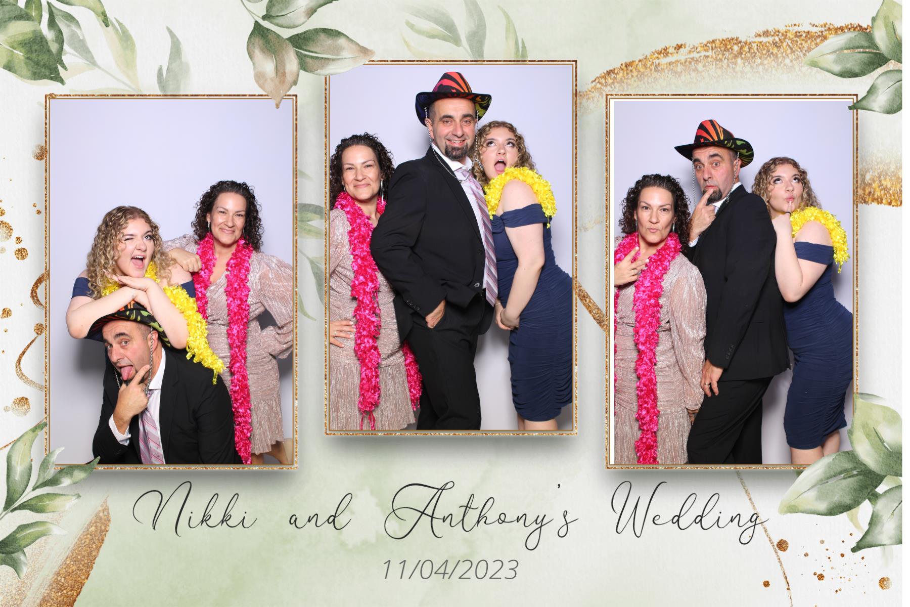 Nikki & Anthony | View more photos from the event at gallery.myselfiemirror.ca/u/romanmyselfiemirrorca/Nikki-Anthony