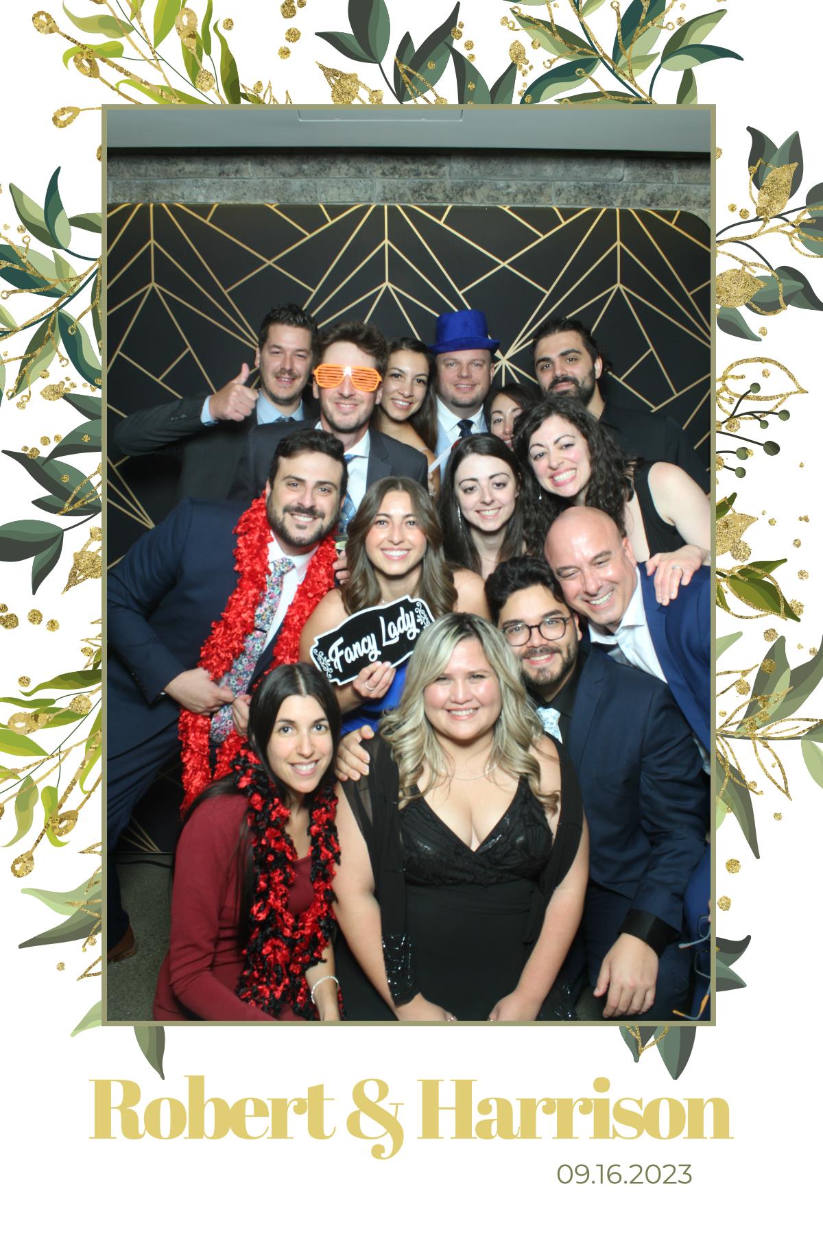 Robert & Harrison | View more photos from the event at gallery.myselfiemirror.ca/u/romanmyselfiemirrorca/Robert-Harrison