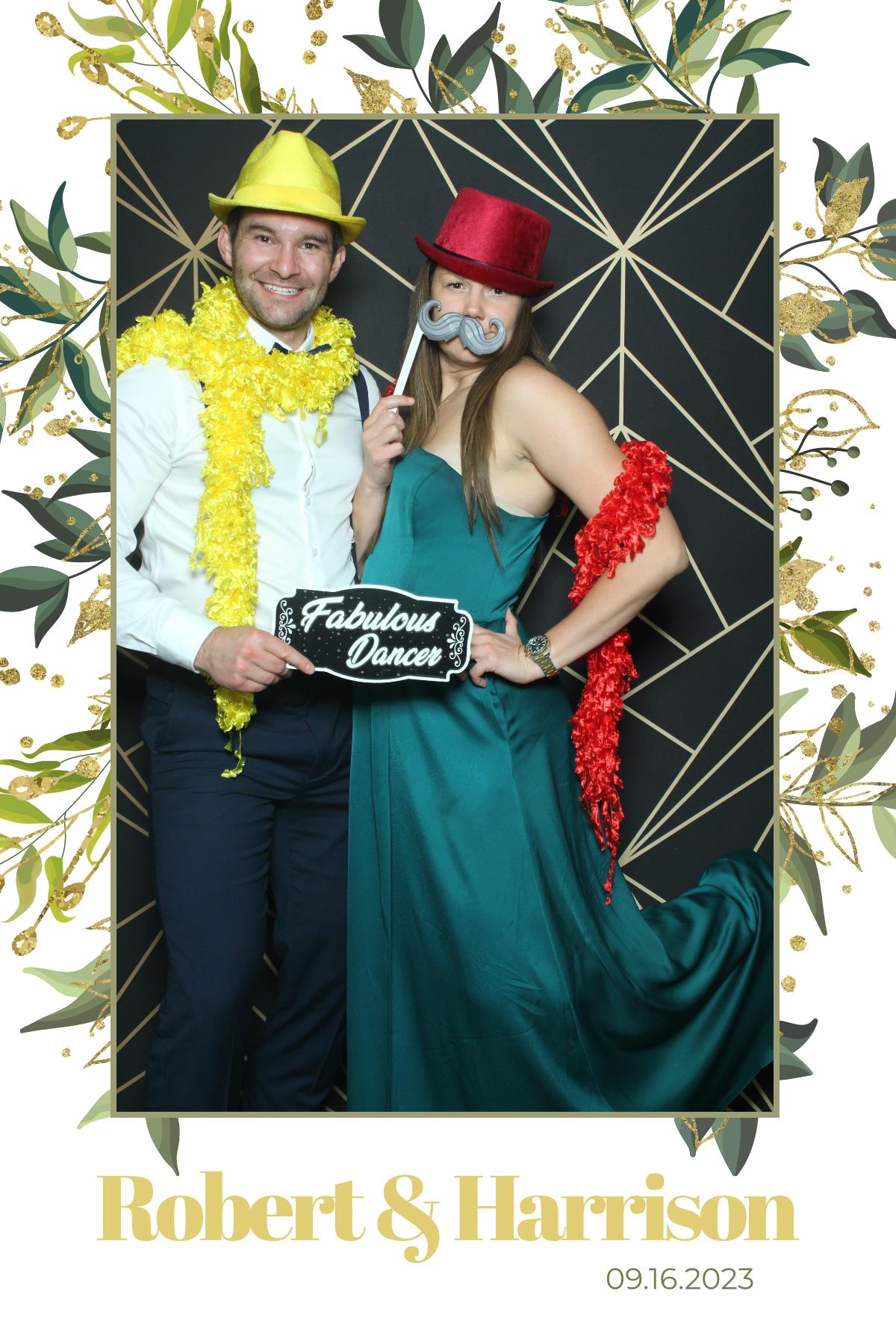 Robert & Harrison | View more photos from the event at gallery.myselfiemirror.ca/u/romanmyselfiemirrorca/Robert-Harrison