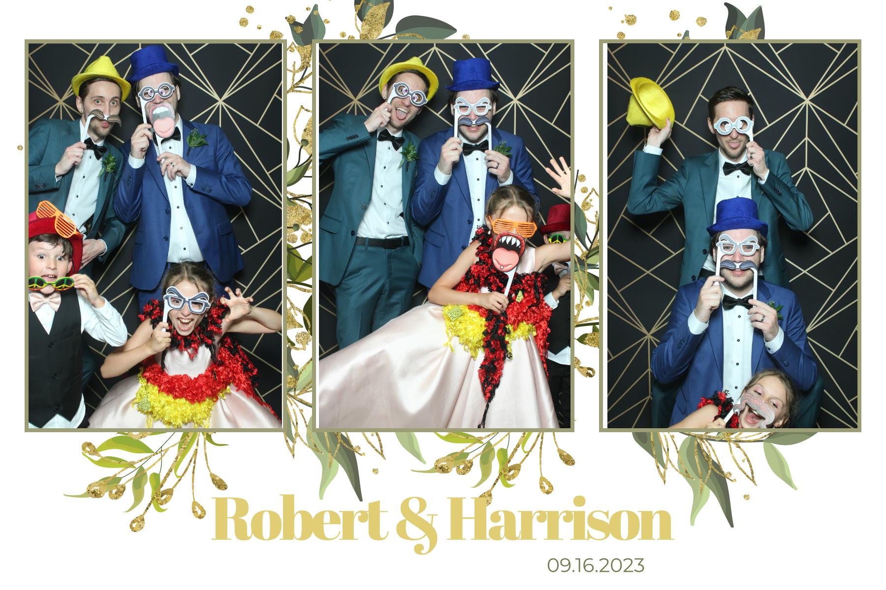 Robert & Harrison | View more photos from the event at gallery.myselfiemirror.ca/u/romanmyselfiemirrorca/Robert-Harrison