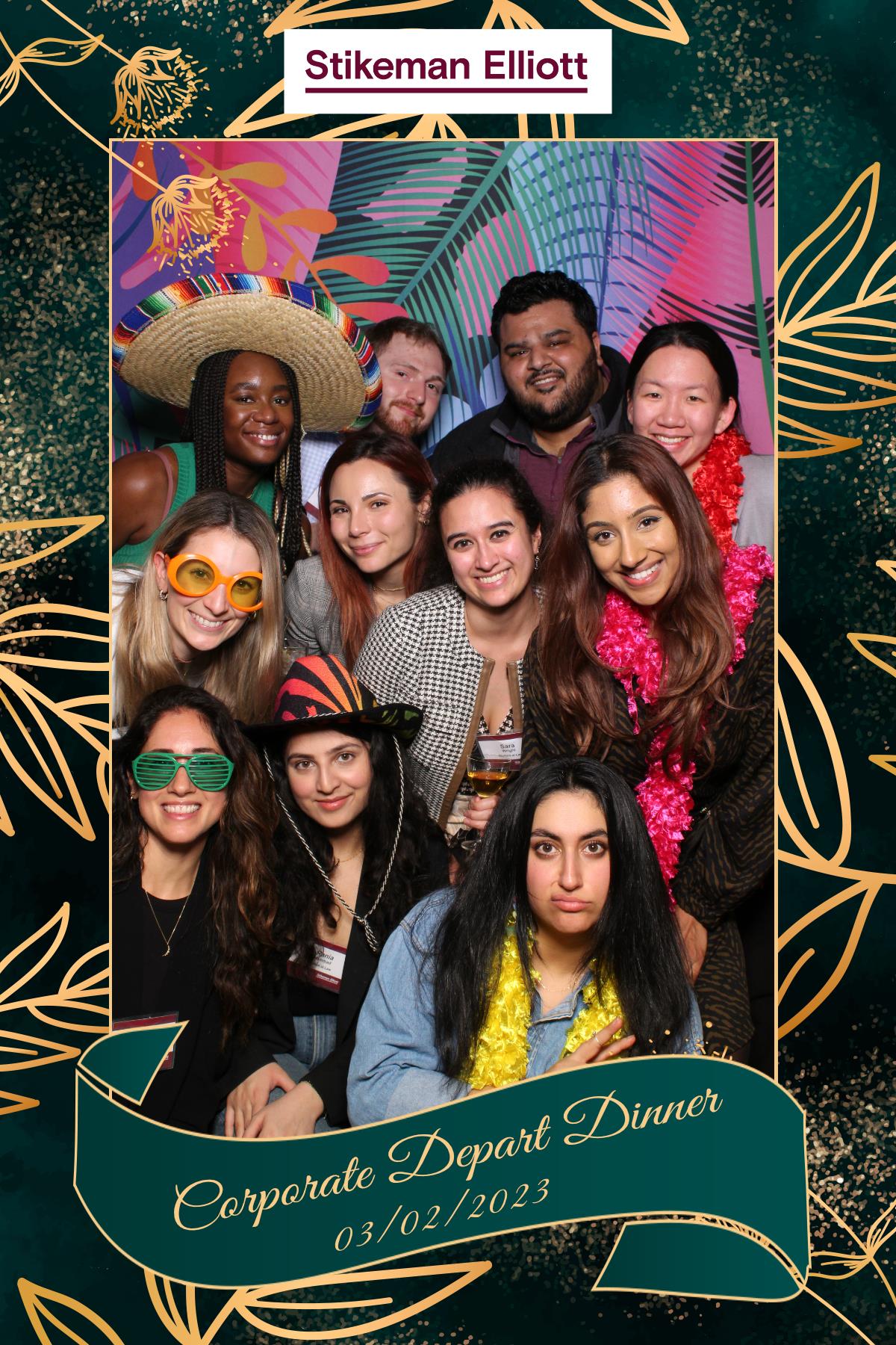 Stikeman Elliott Corporate Dinner | View more photos from the event at gallery.myselfiemirror.ca/u/romanmyselfiemirrorca/Stikeman-Elliott-Corporate-Dinner