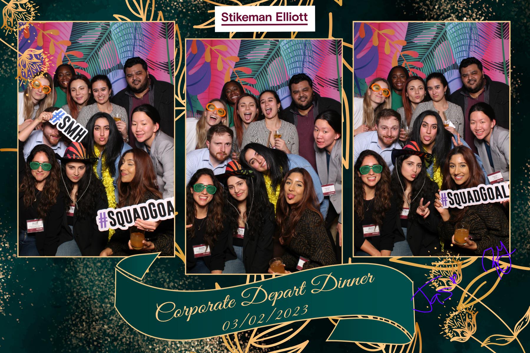 Stikeman Elliott Corporate Dinner | View more photos from the event at gallery.myselfiemirror.ca/u/romanmyselfiemirrorca/Stikeman-Elliott-Corporate-Dinner