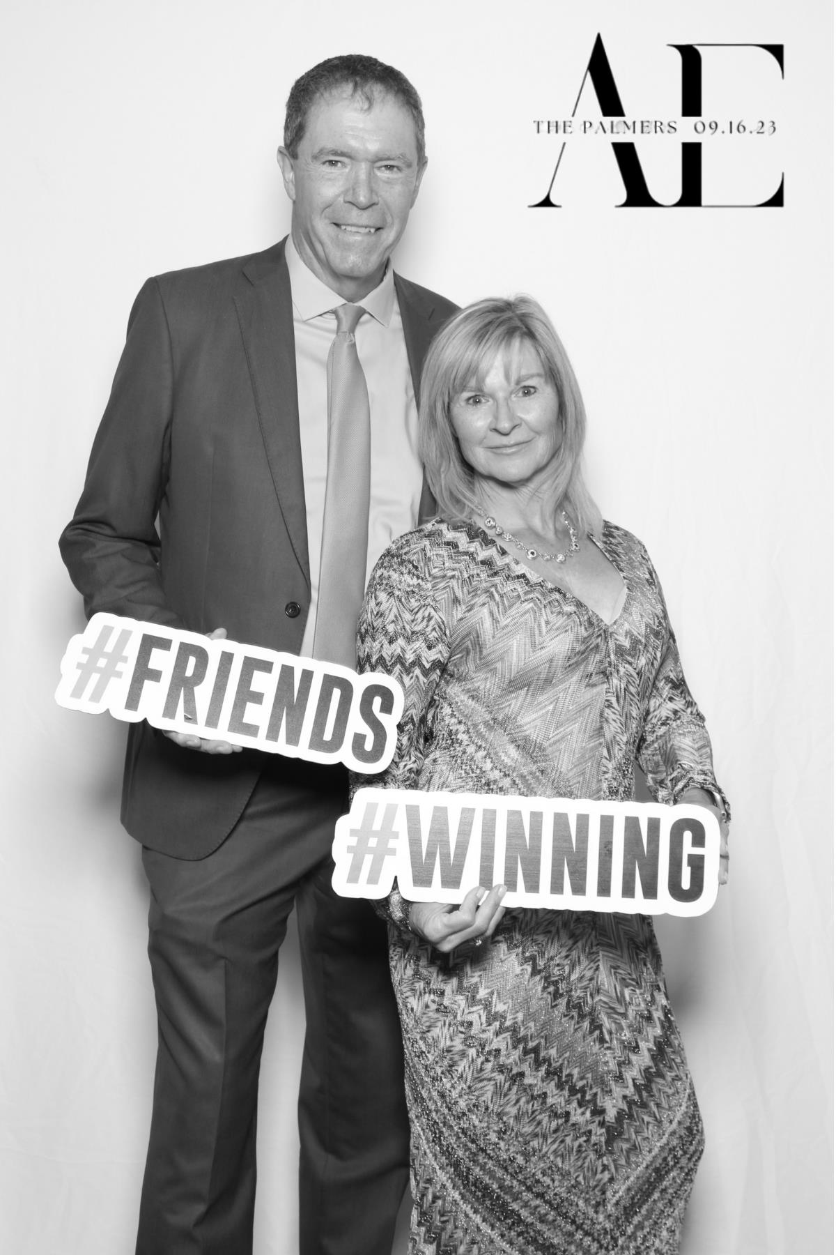 The Palmers | View more photos from the event at gallery.myselfiemirror.ca/u/romanmyselfiemirrorca/The-Palmers