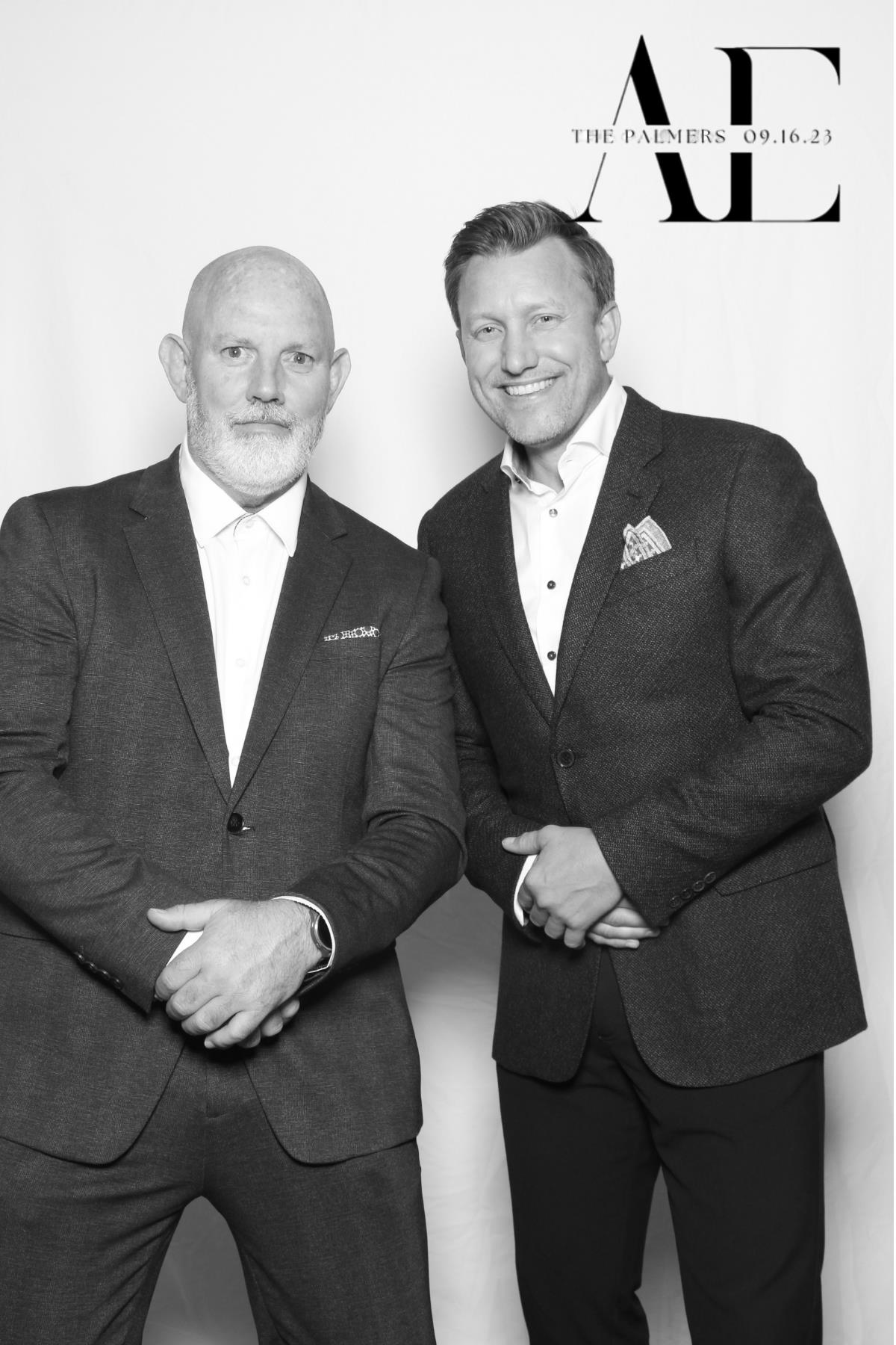 The Palmers | View more photos from the event at gallery.myselfiemirror.ca/u/romanmyselfiemirrorca/The-Palmers