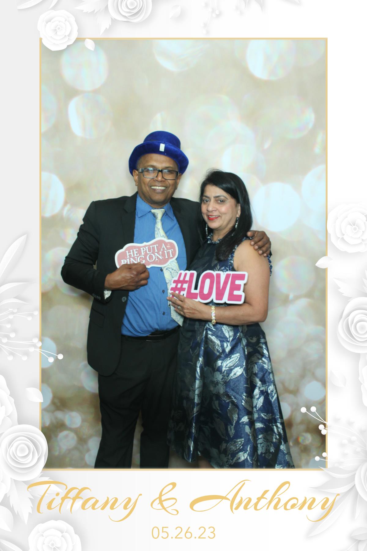 Tiffany & Anthony | View more photos from the event at gallery.myselfiemirror.ca/u/romanmyselfiemirrorca/Tiffany-Anthony