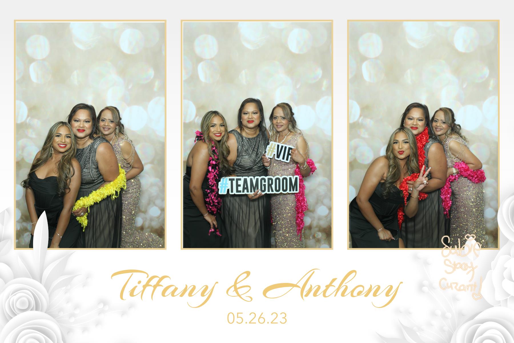 Tiffany & Anthony | View more photos from the event at gallery.myselfiemirror.ca/u/romanmyselfiemirrorca/Tiffany-Anthony