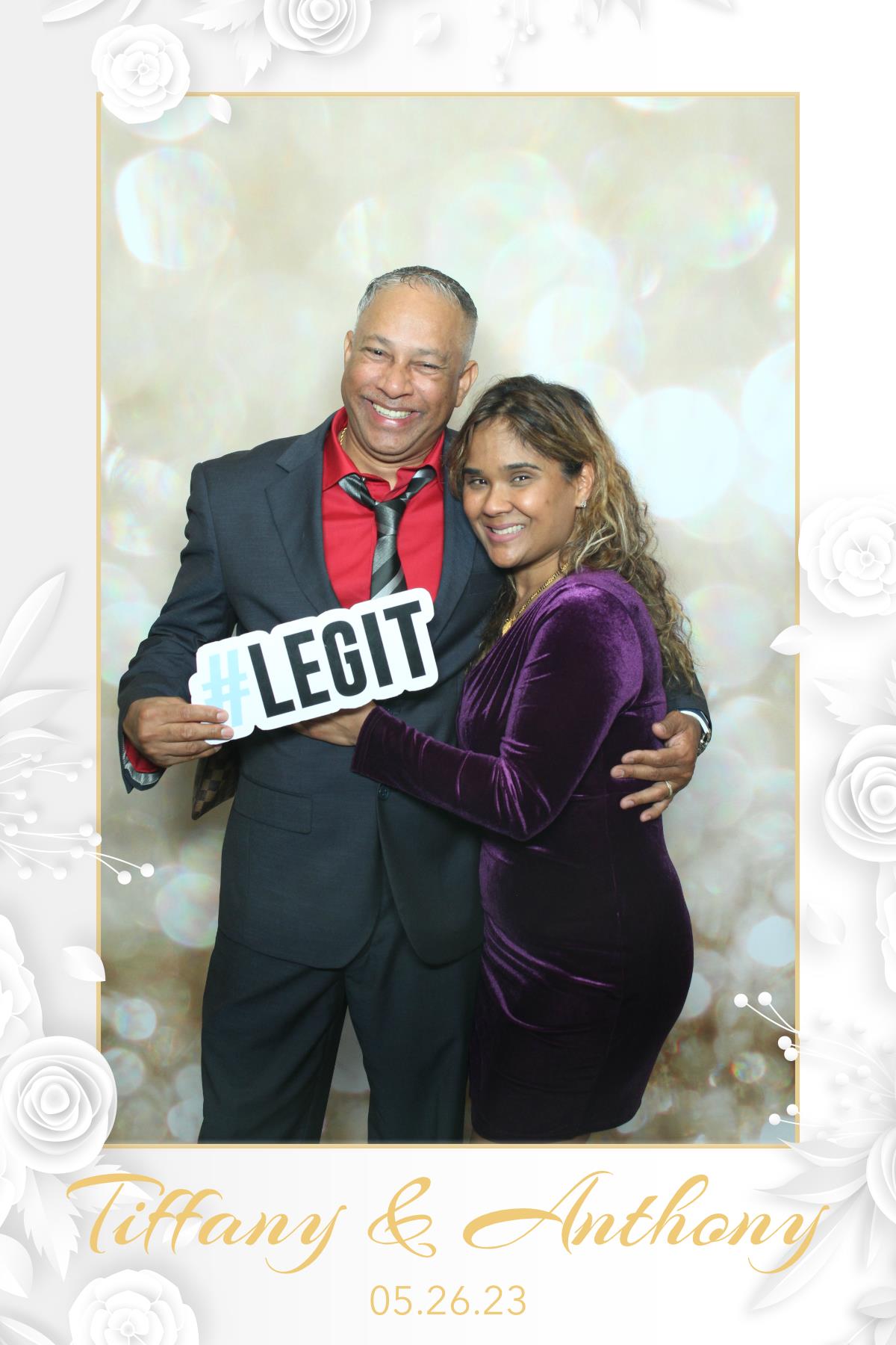 Tiffany & Anthony | View more photos from the event at gallery.myselfiemirror.ca/u/romanmyselfiemirrorca/Tiffany-Anthony